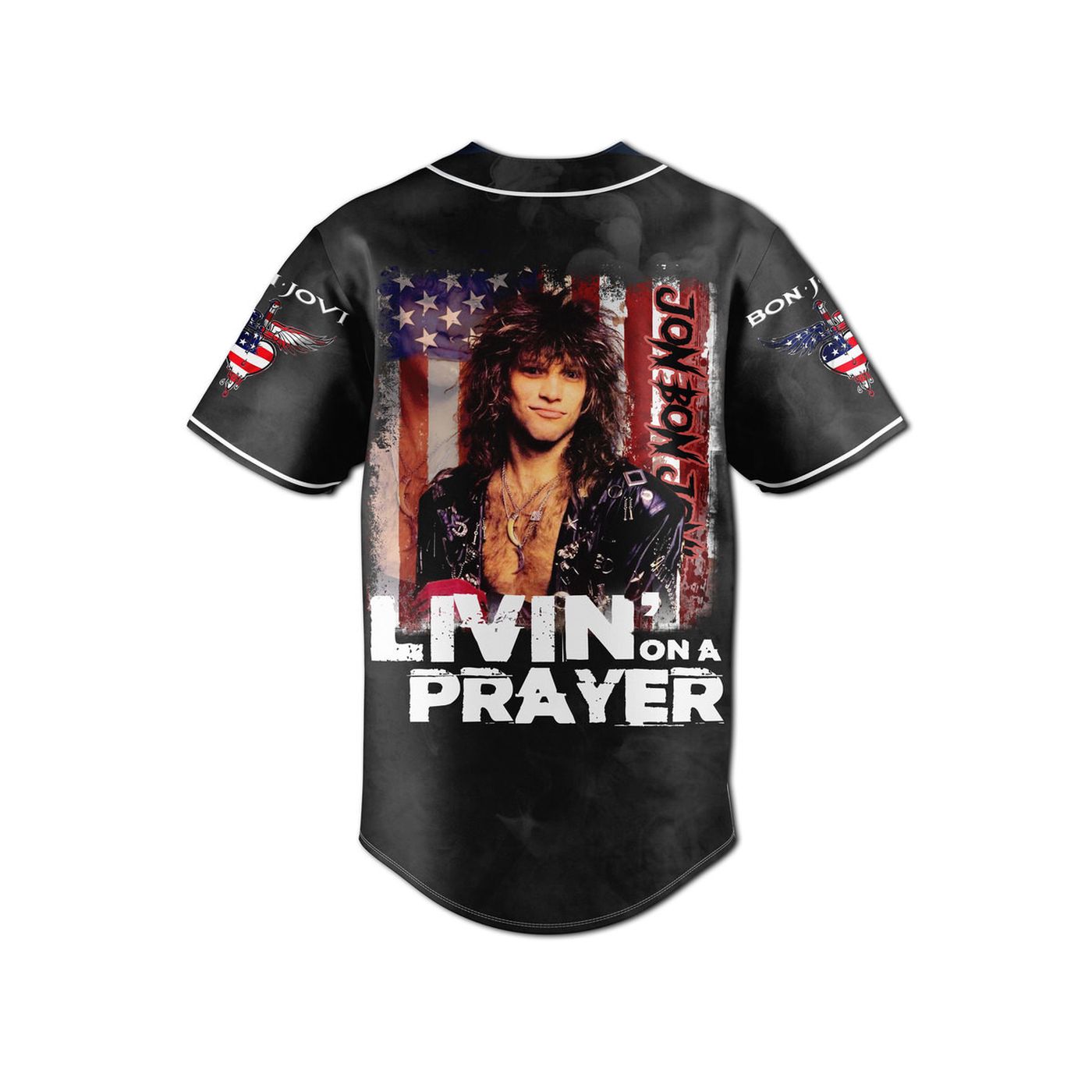 Jon Bon Jovi Baseball Jersey For Men Women And Kids Gift Jon Bon Jovi Baseball Jersey For Men Women And Kids Gift