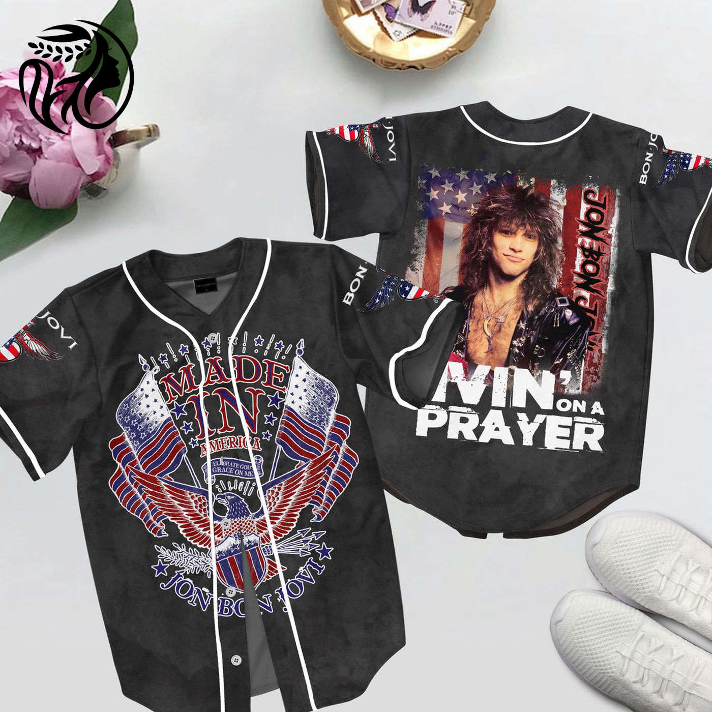 Jon Bon Jovi Baseball Jersey For Men Women And Kids Gift
