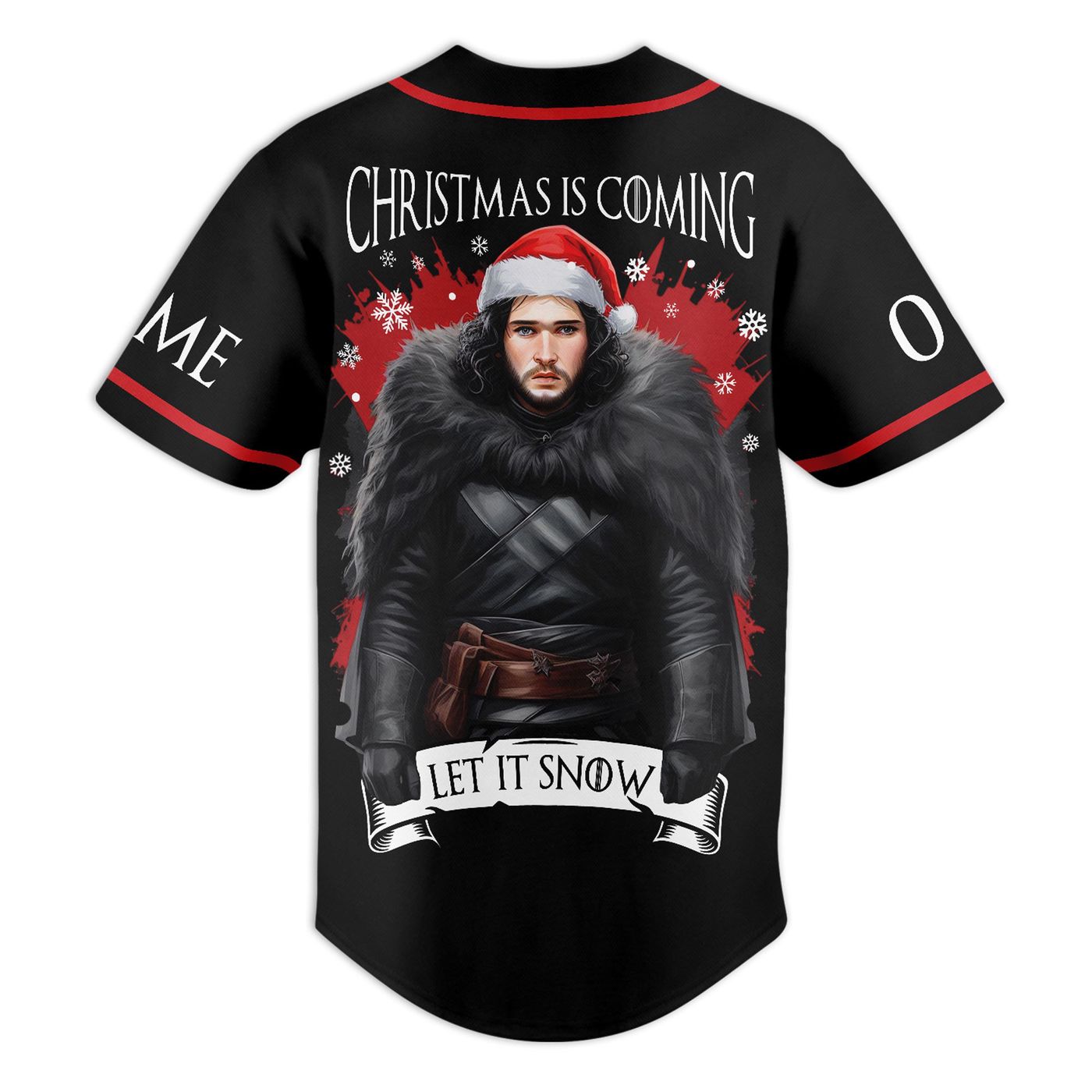 Jon Snow Baseball Jersey For Men Women And Kids Gift Jon Snow Baseball Jersey For Men Women And Kids Gift