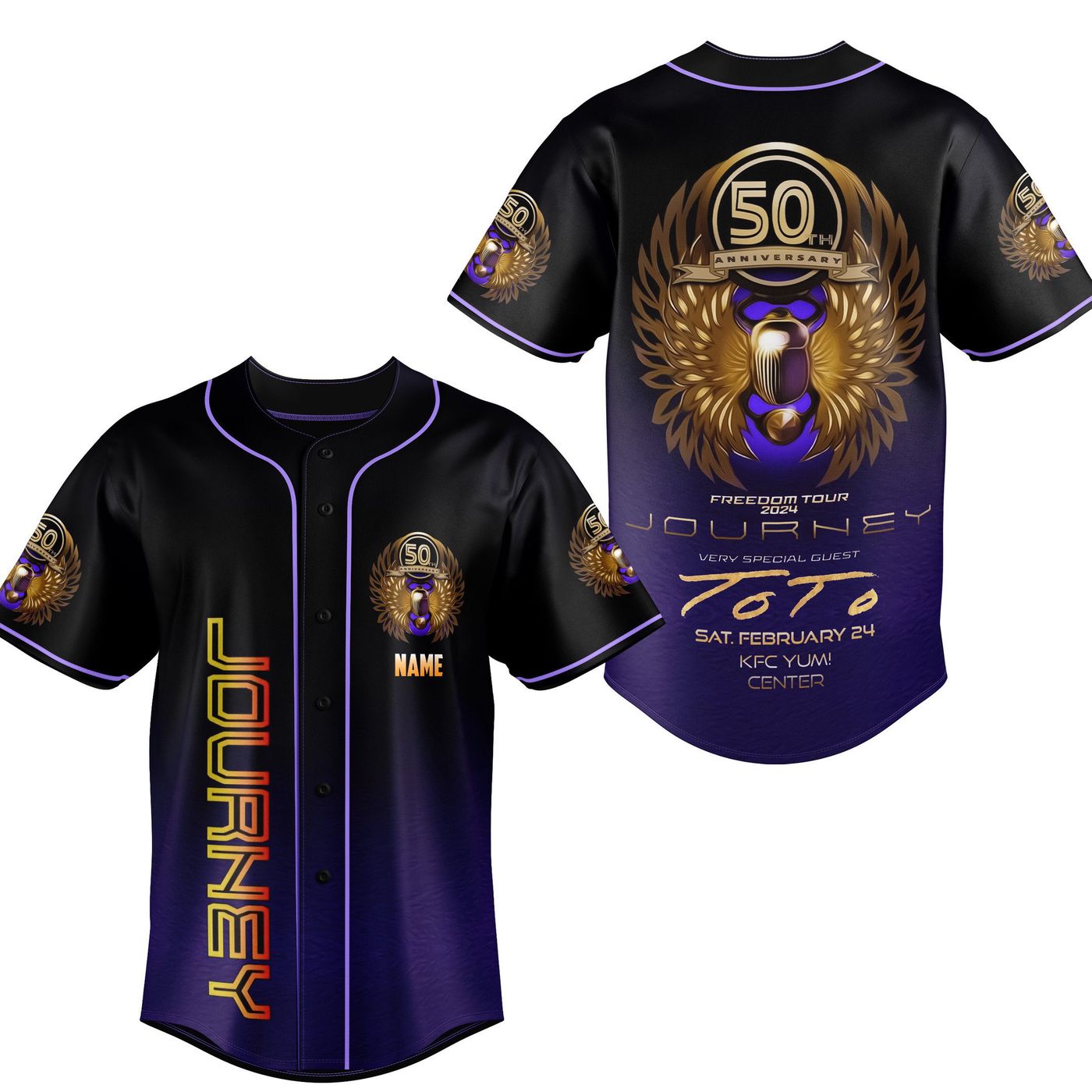 Journey Giftth Anniversary Baseball Jersey For Men Women And Kids Gift