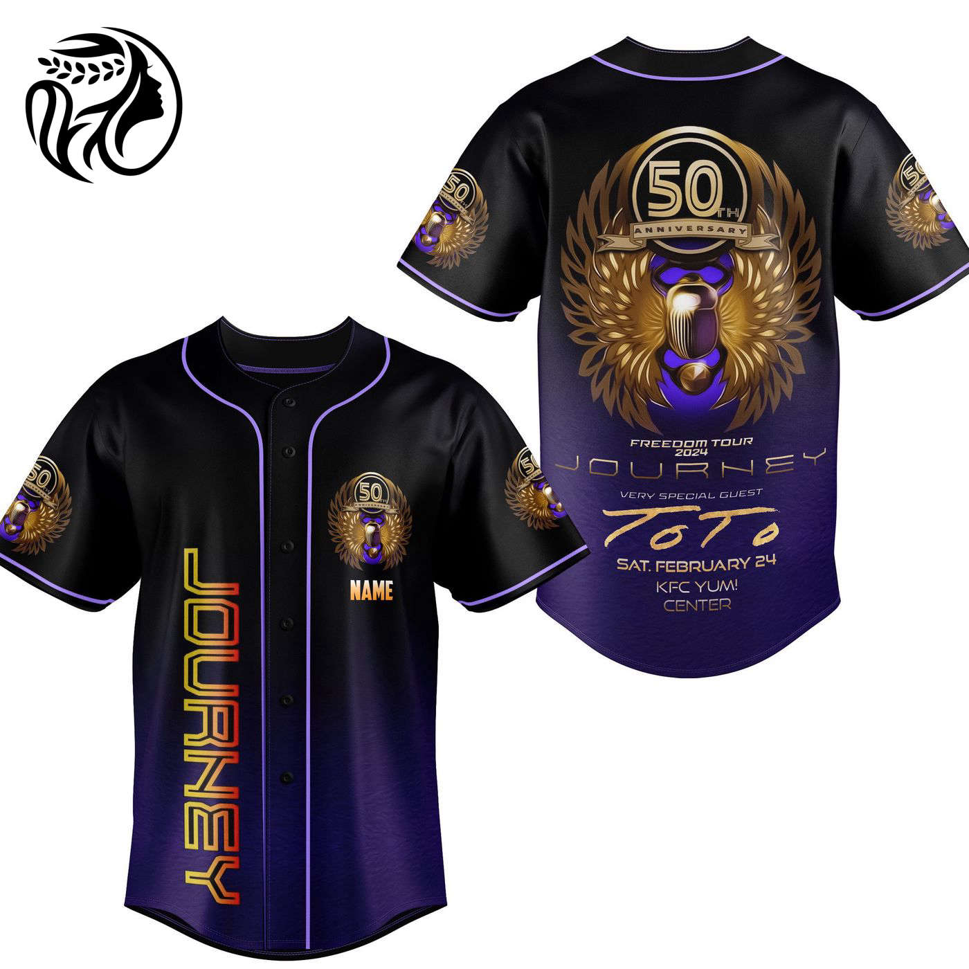 Journey Giftth Anniversary Baseball Jersey For Men Women And Kids Gift