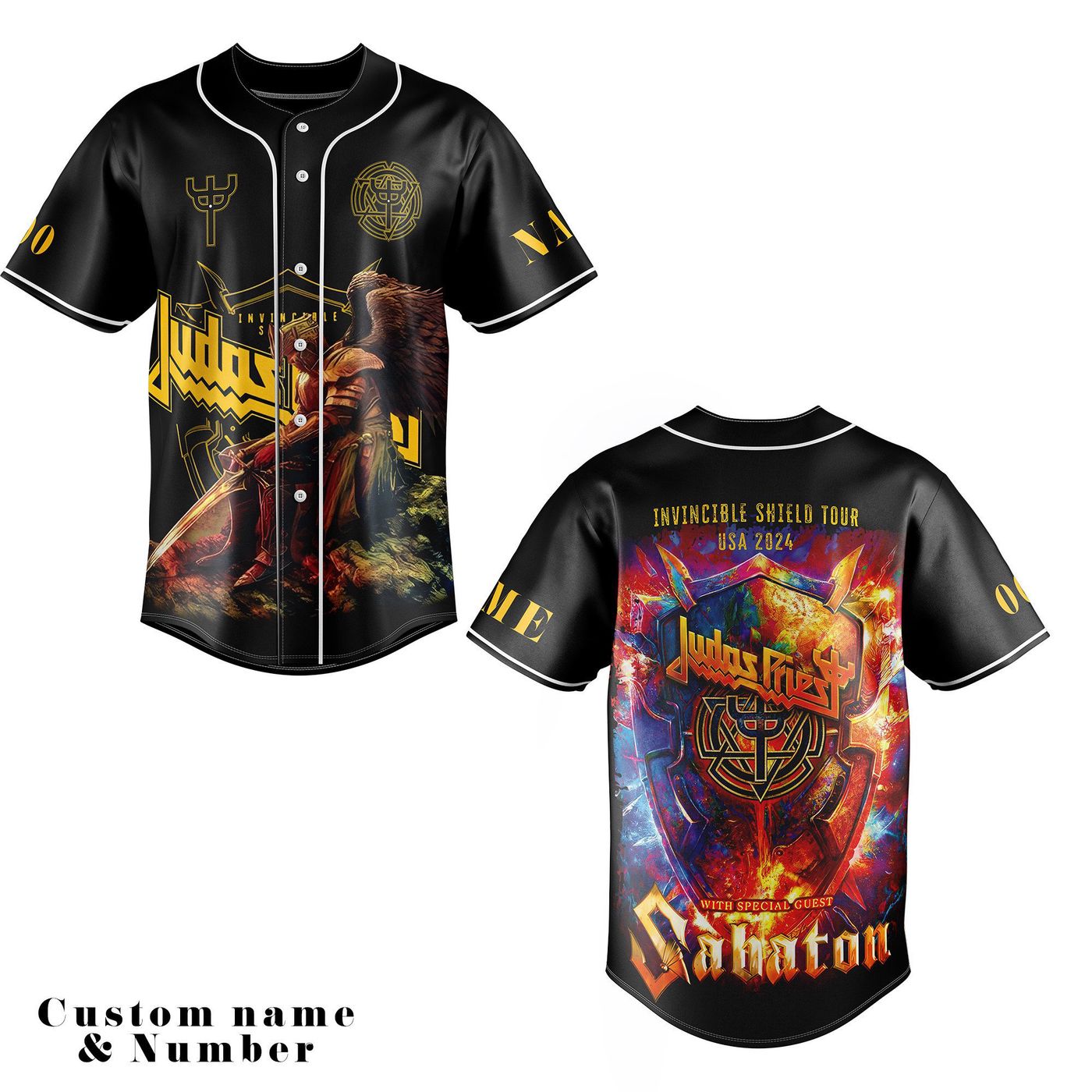 Judas Priest Baseball Jersey For Men Women And Kids Gift