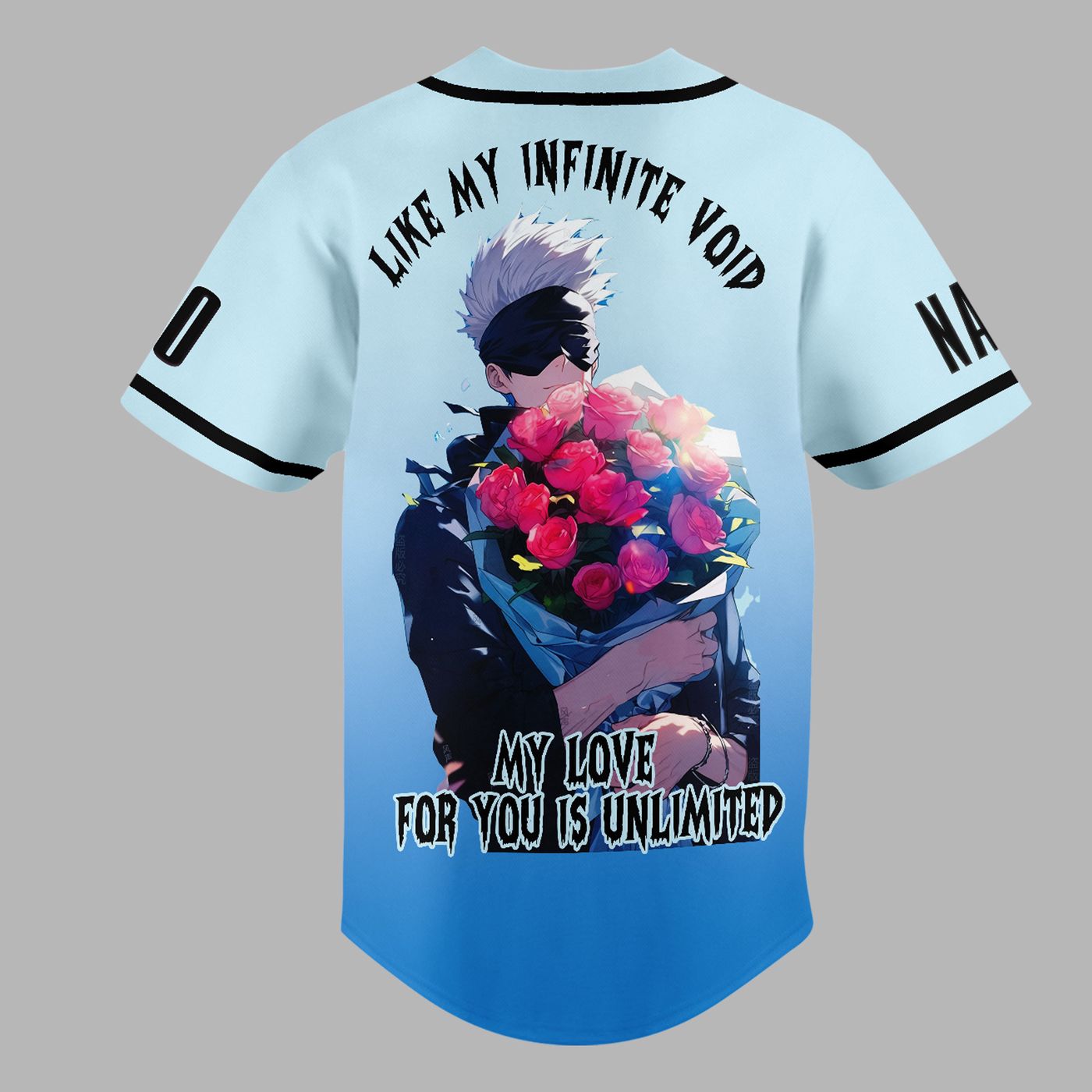 Jujutsu Kaisen Baseball Jersey For Men Women And Kids Gift