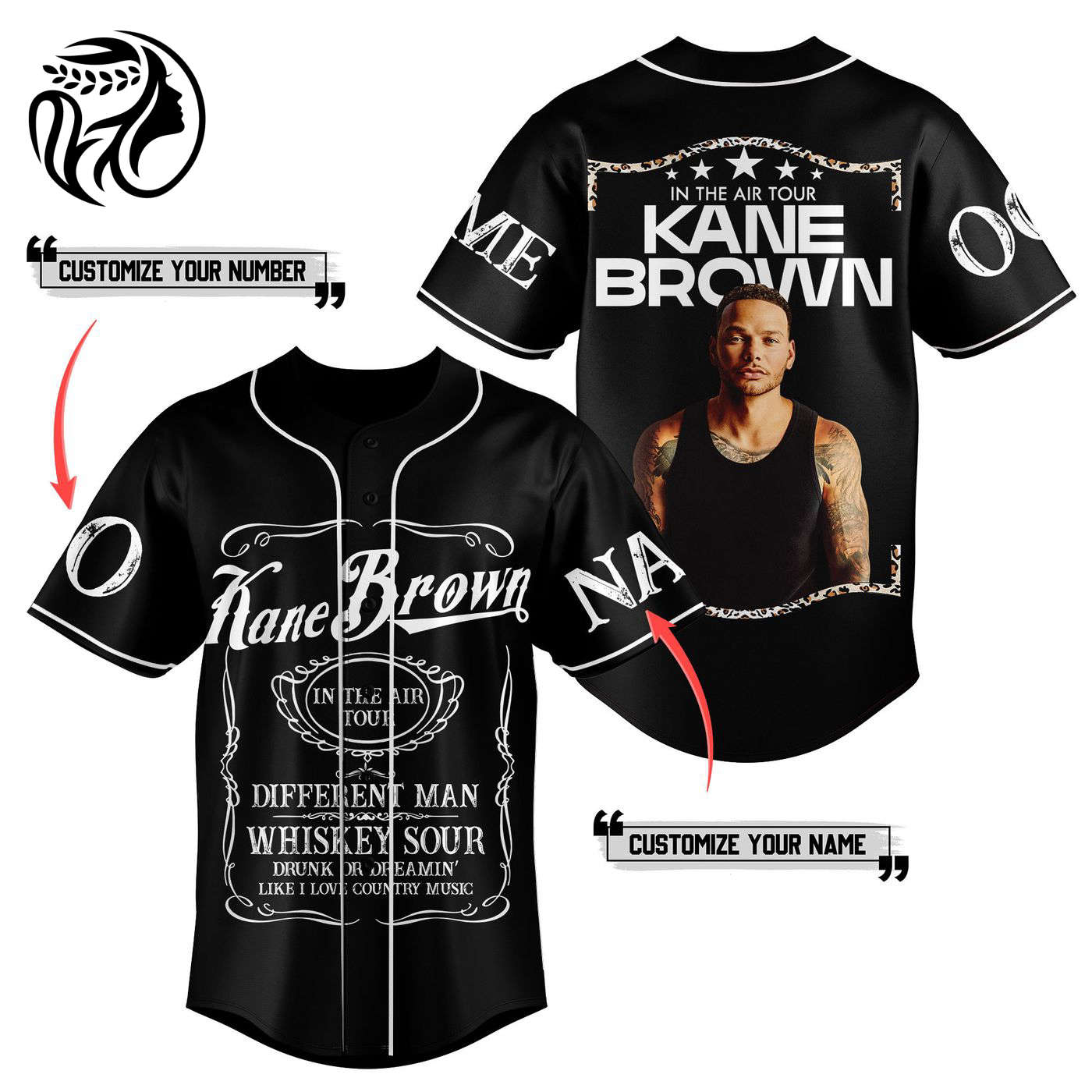 Kane Brown Baseball Jersey For Men Women And Kids Gift