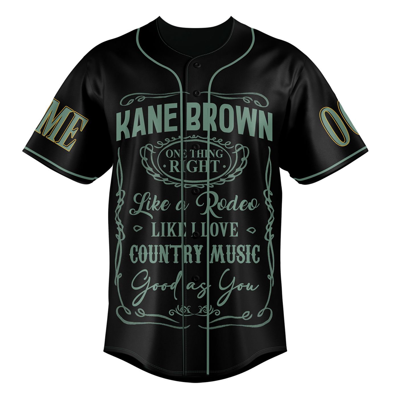 Kane Brown Baseball Jersey For Men Women And Kids Gift Kane Brown Baseball Jersey For Men Women And Kids Gift