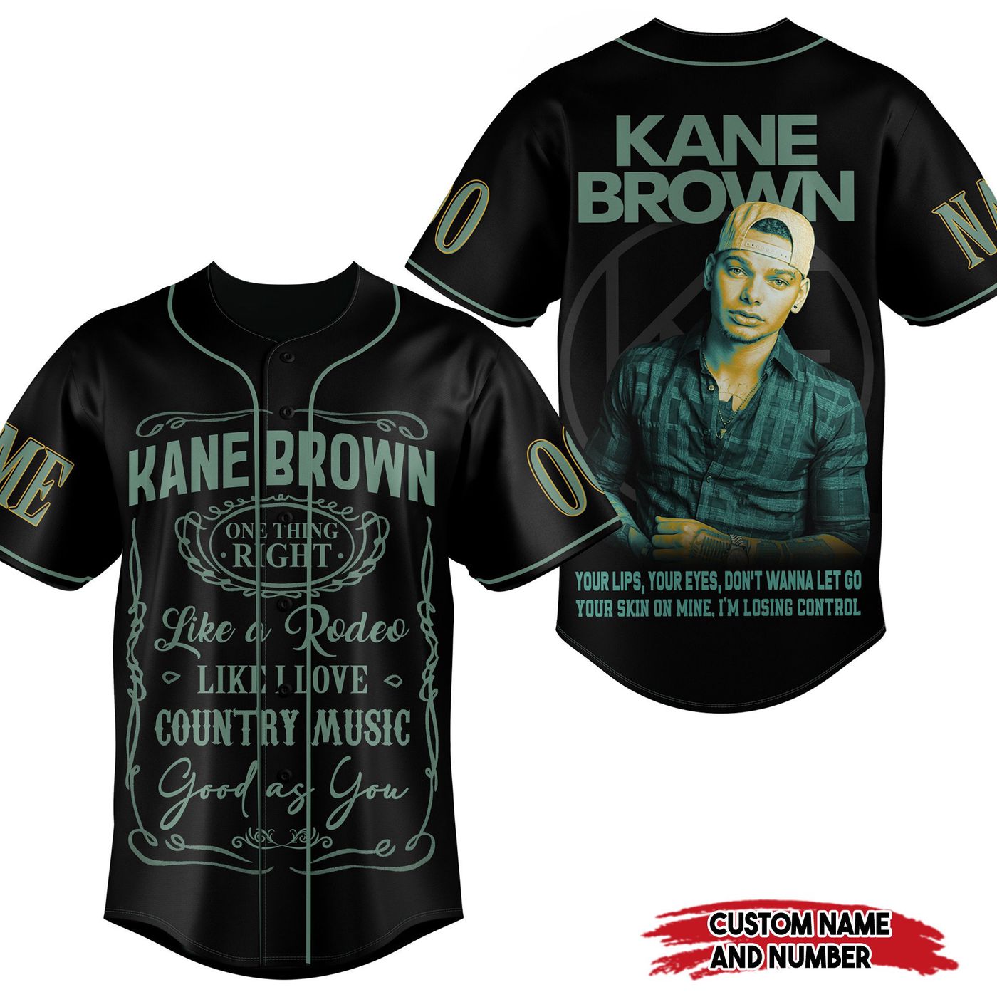 Kane Brown Baseball Jersey For Men Women And Kids Gift Kane Brown Baseball Jersey For Men Women And Kids Gift
