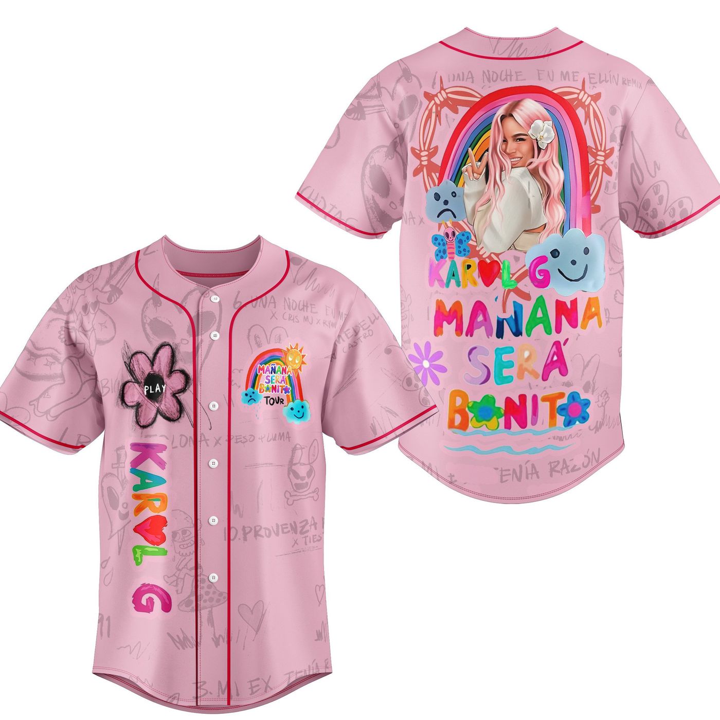 Karol G Baseball Jersey For Men Women And Kids Gift