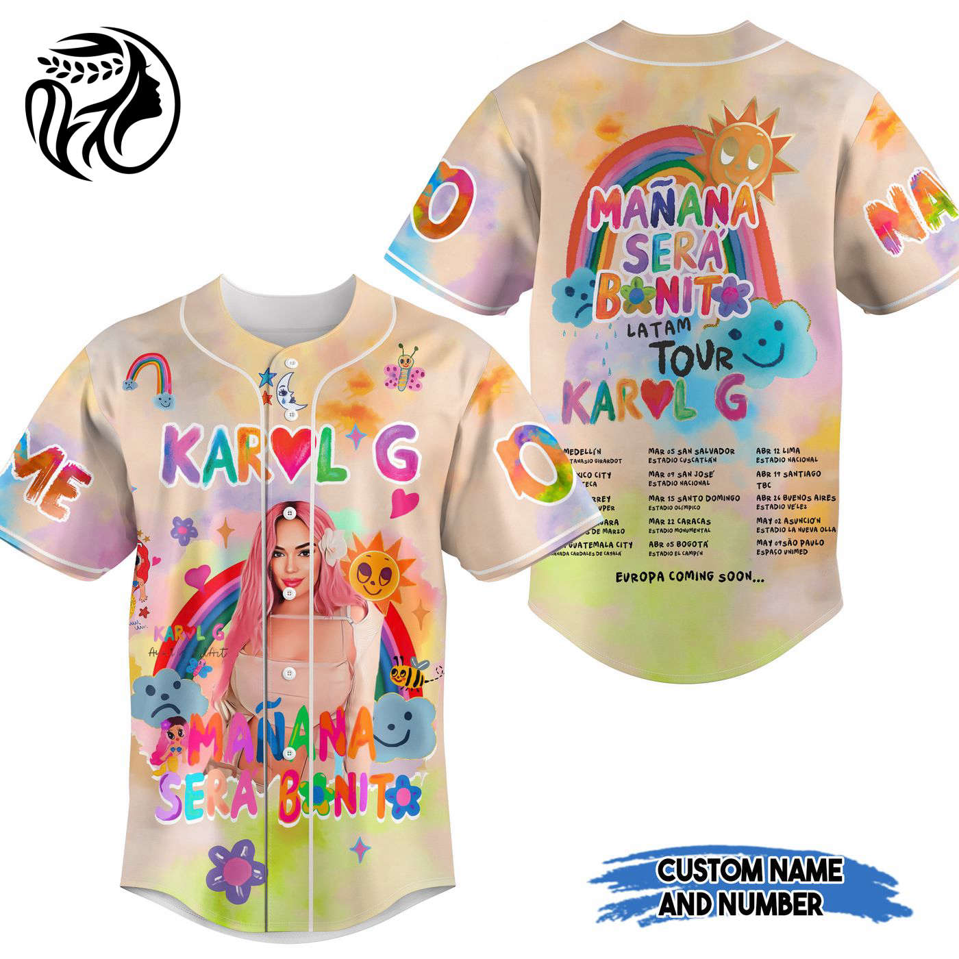 Karol G Baseball Jersey For Men Women And Kids Gift