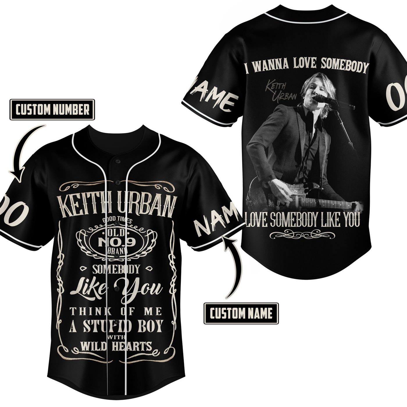 Keith Urban Baseball Jersey For Men Women And Kids Gift Keith Urban Baseball Jersey For Men Women And Kids Gift