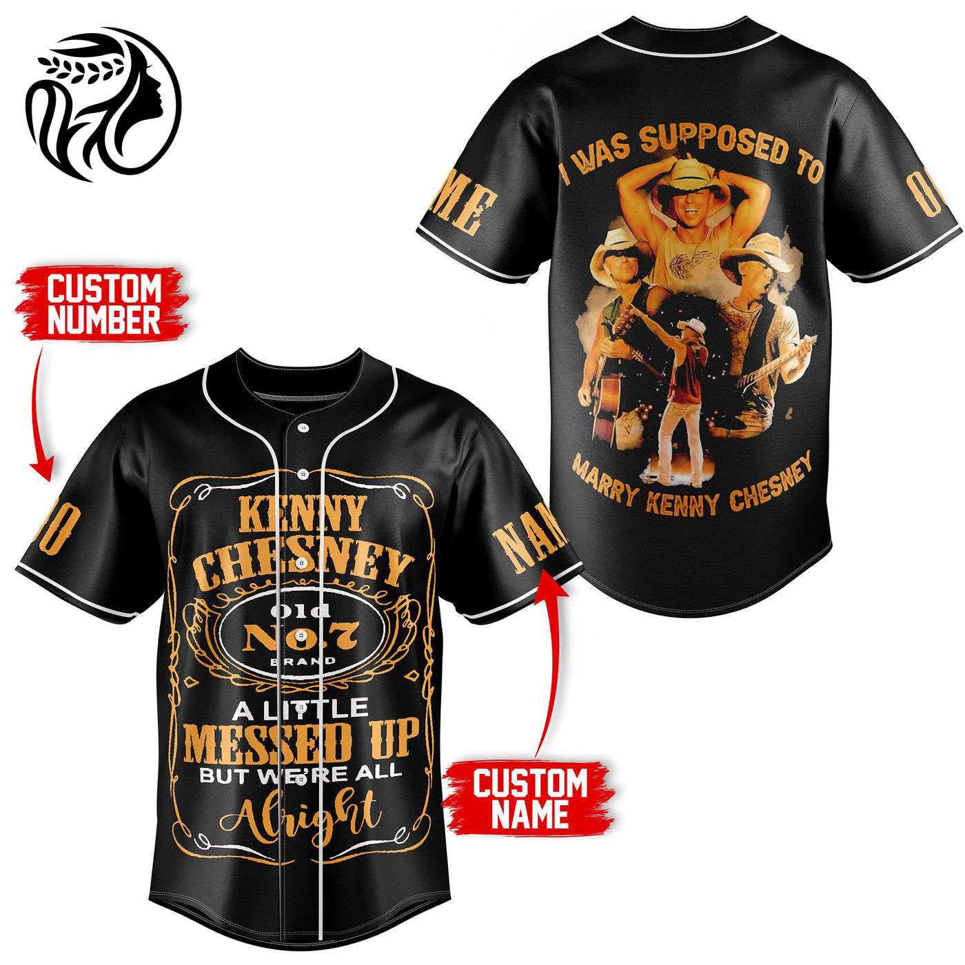 Kenny Chesney Baseball Jersey For Men Women And Kids Gift