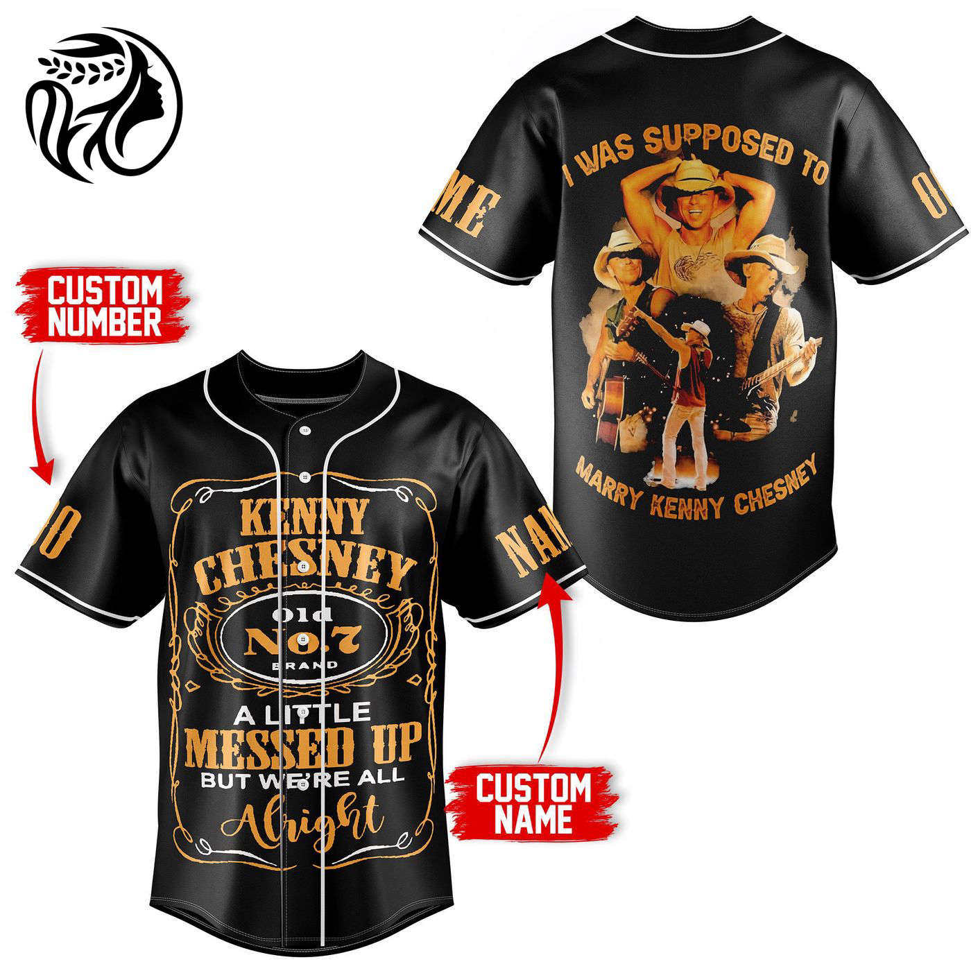 Kenny Chesney Baseball Jersey For Men Women And Kids Gift