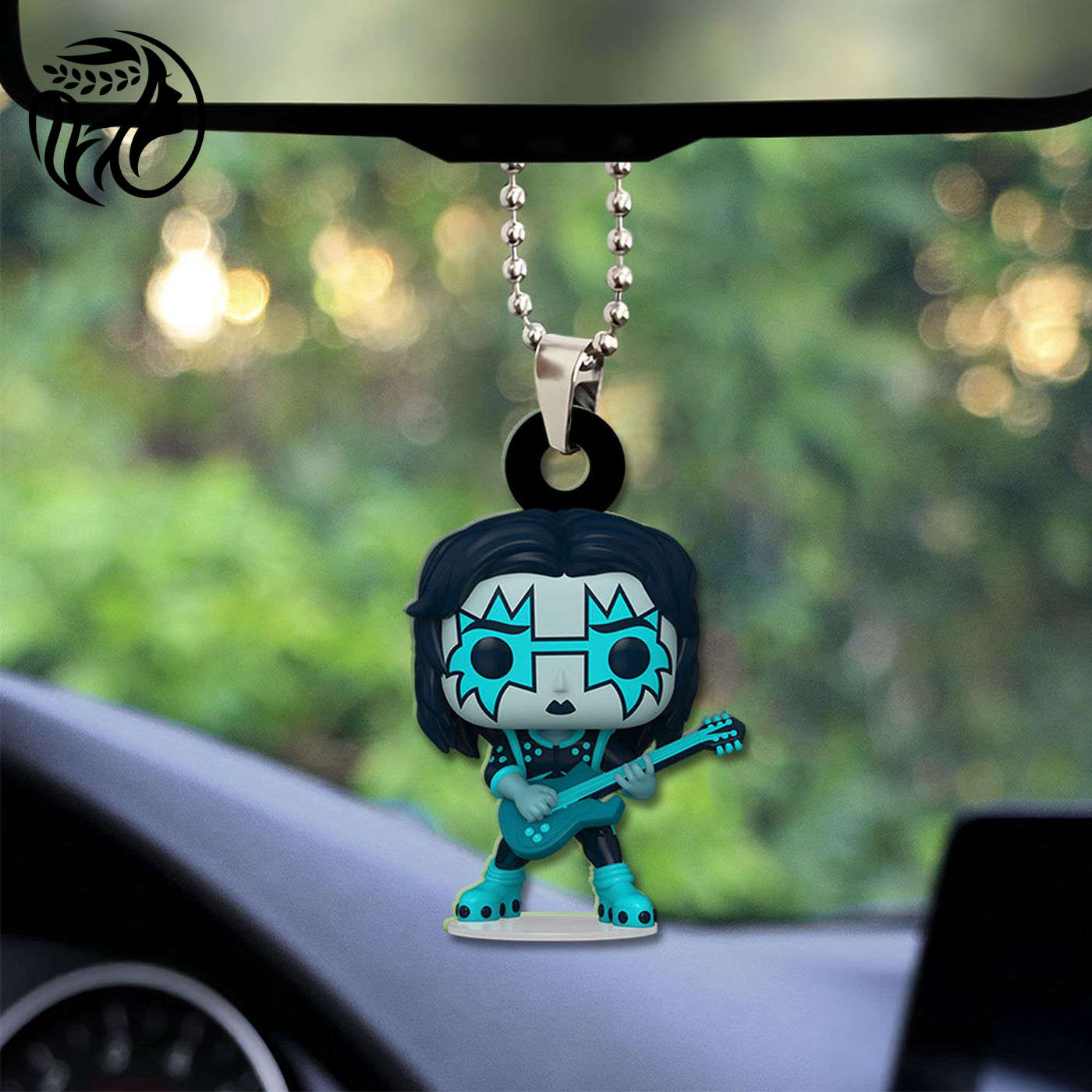 Kiss Band Custom Shape 1-sided Acrylic Car OrnamentGift