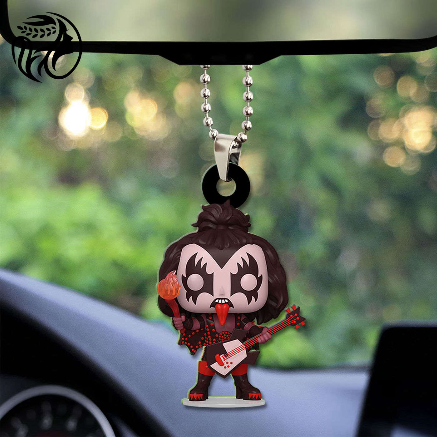 Kiss Band Custom Shape 1-sided Acrylic Car OrnamentGift
