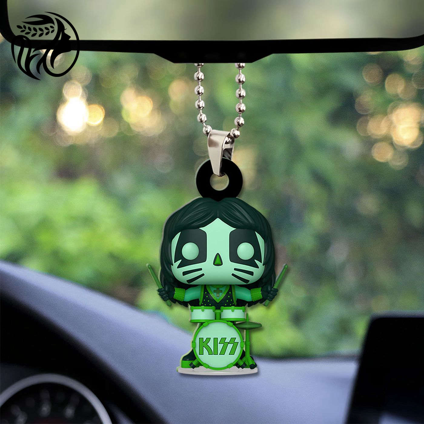 Kiss Band Custom Shape 1-sided Acrylic Car OrnamentGift