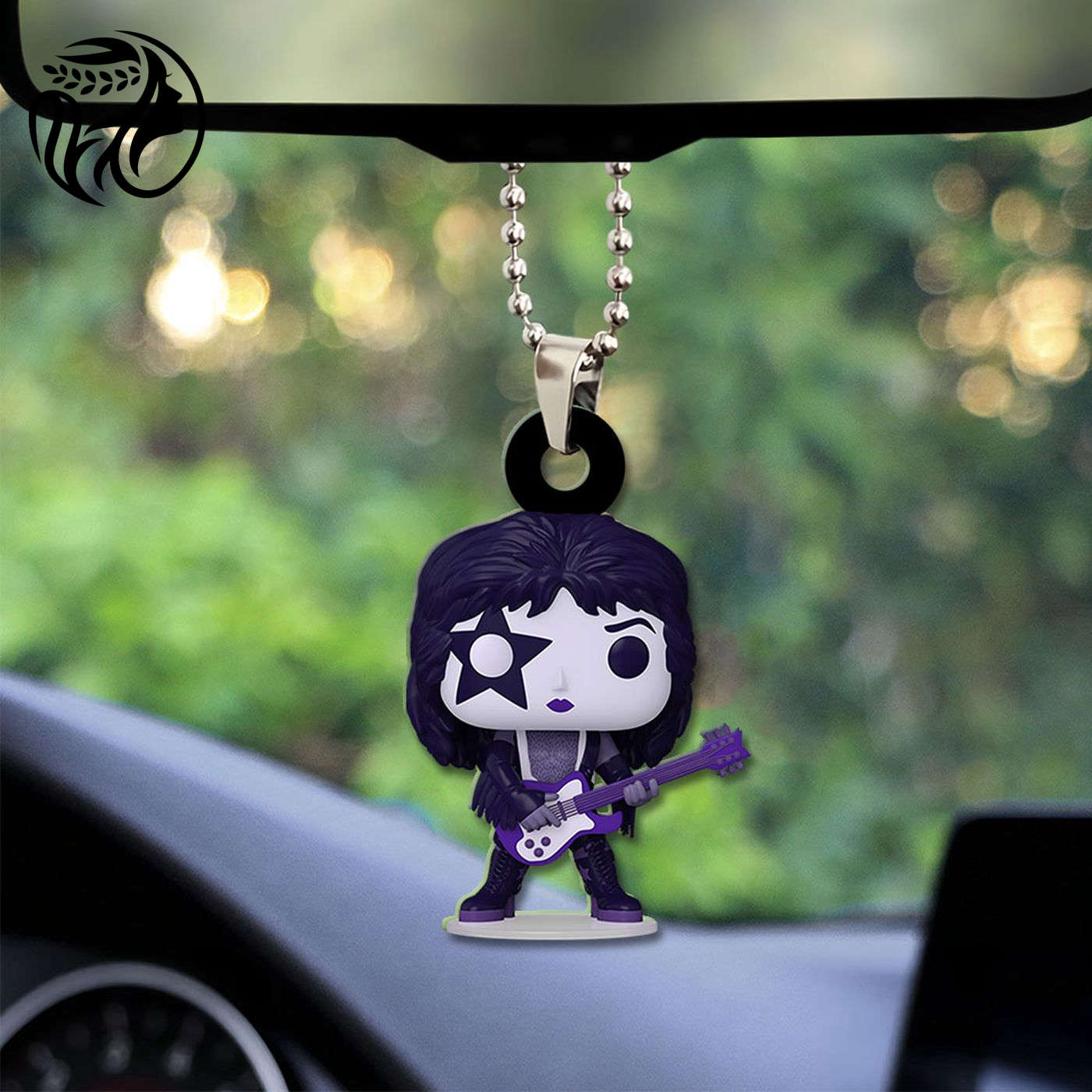 Kiss Band Custom Shape 1-sided Acrylic Car OrnamentGift