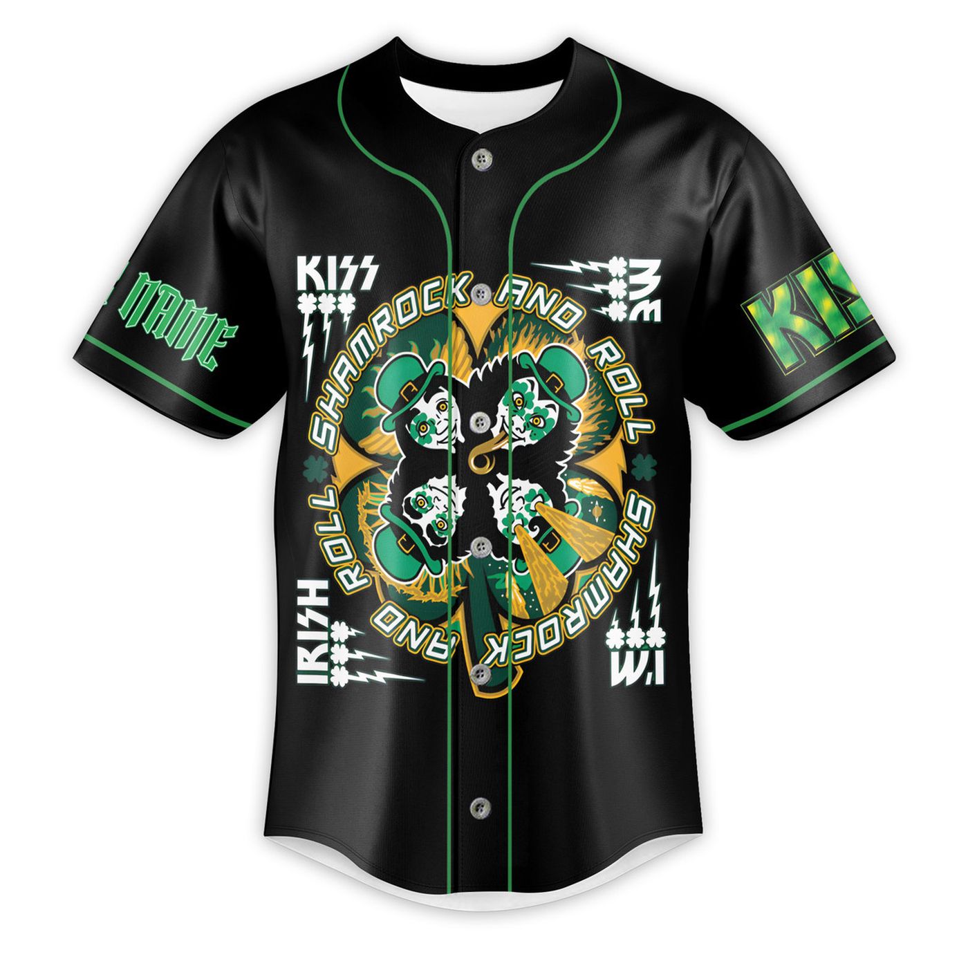 Kiss Baseball Jersey For Men Women And Kids Gift