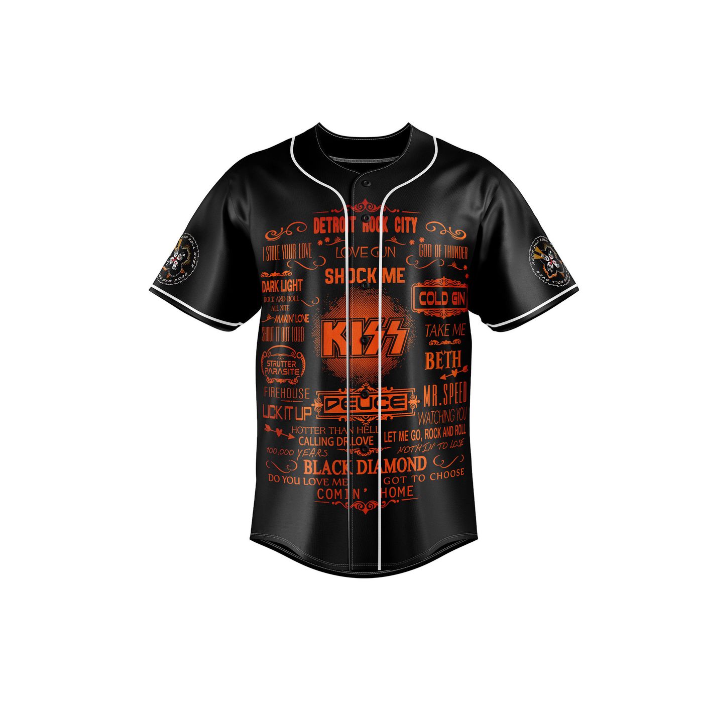 Kiss Baseball Jersey For Men Women And Kids Gift Kiss Baseball Jersey For Men Women And Kids Gift