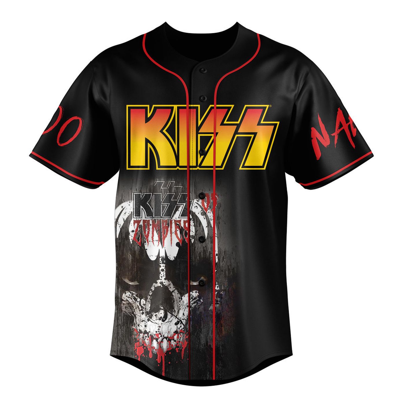 Kiss Baseball Jersey For Men Women And Kids Gift Kiss Baseball Jersey For Men Women And Kids Gift