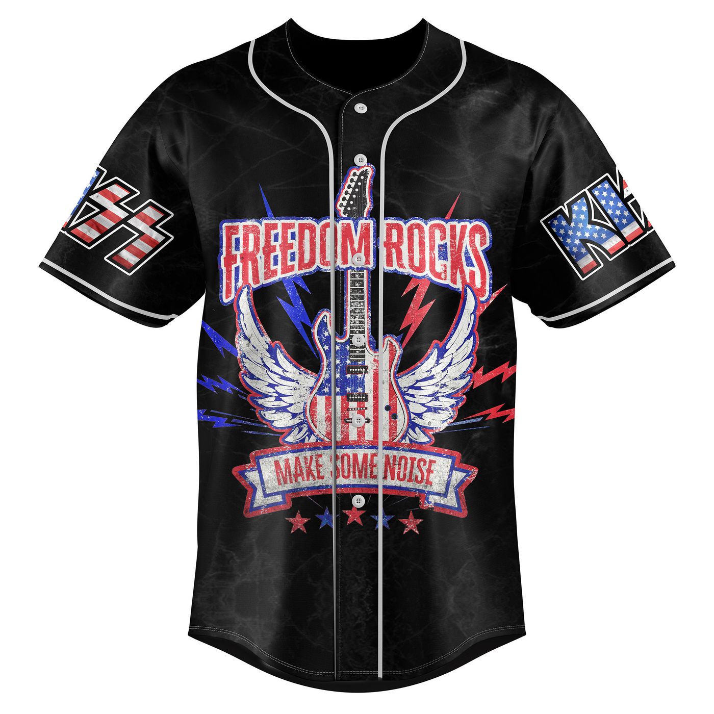 Kiss Baseball Jersey For Men Women And Kids Gift