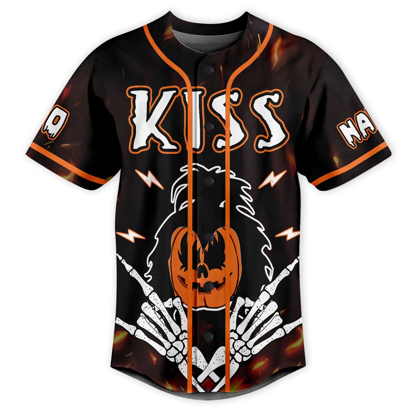 Kiss Rock Band Baseball Jersey For Men Women And Kids Gift