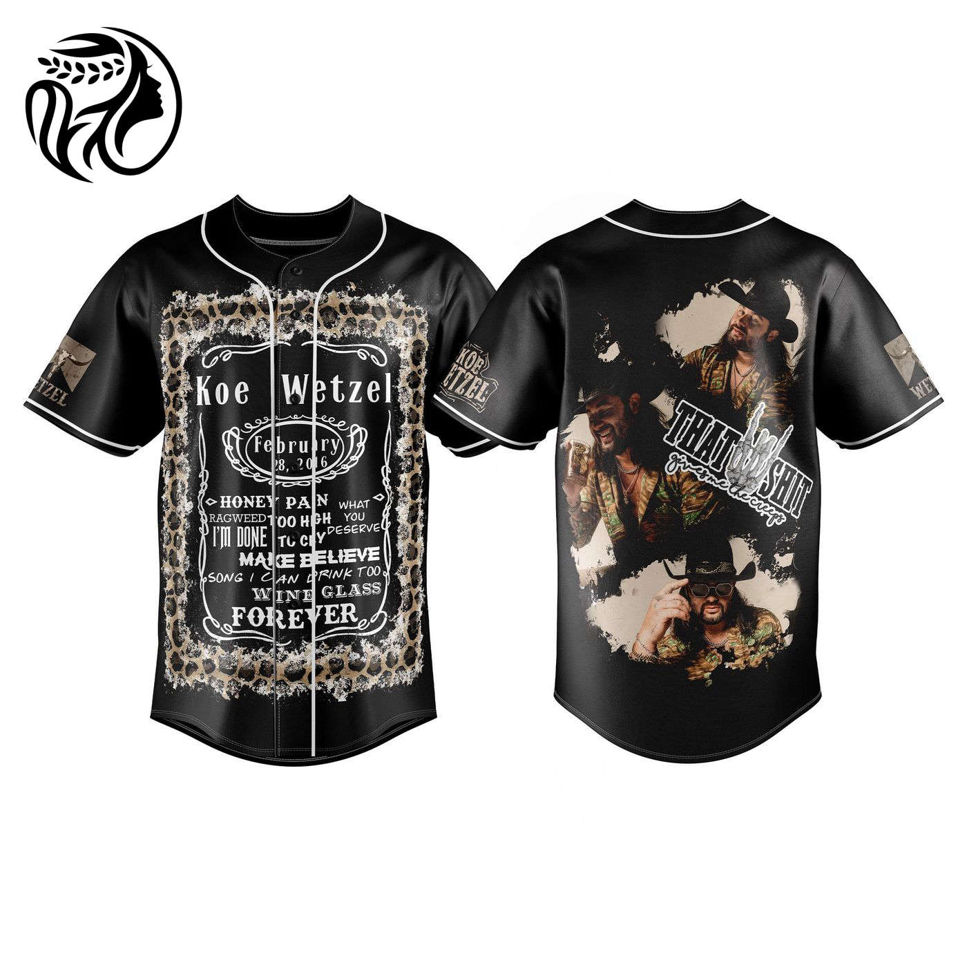 Koe Wetzel Baseball Jersey For Men Women And Kids Gift