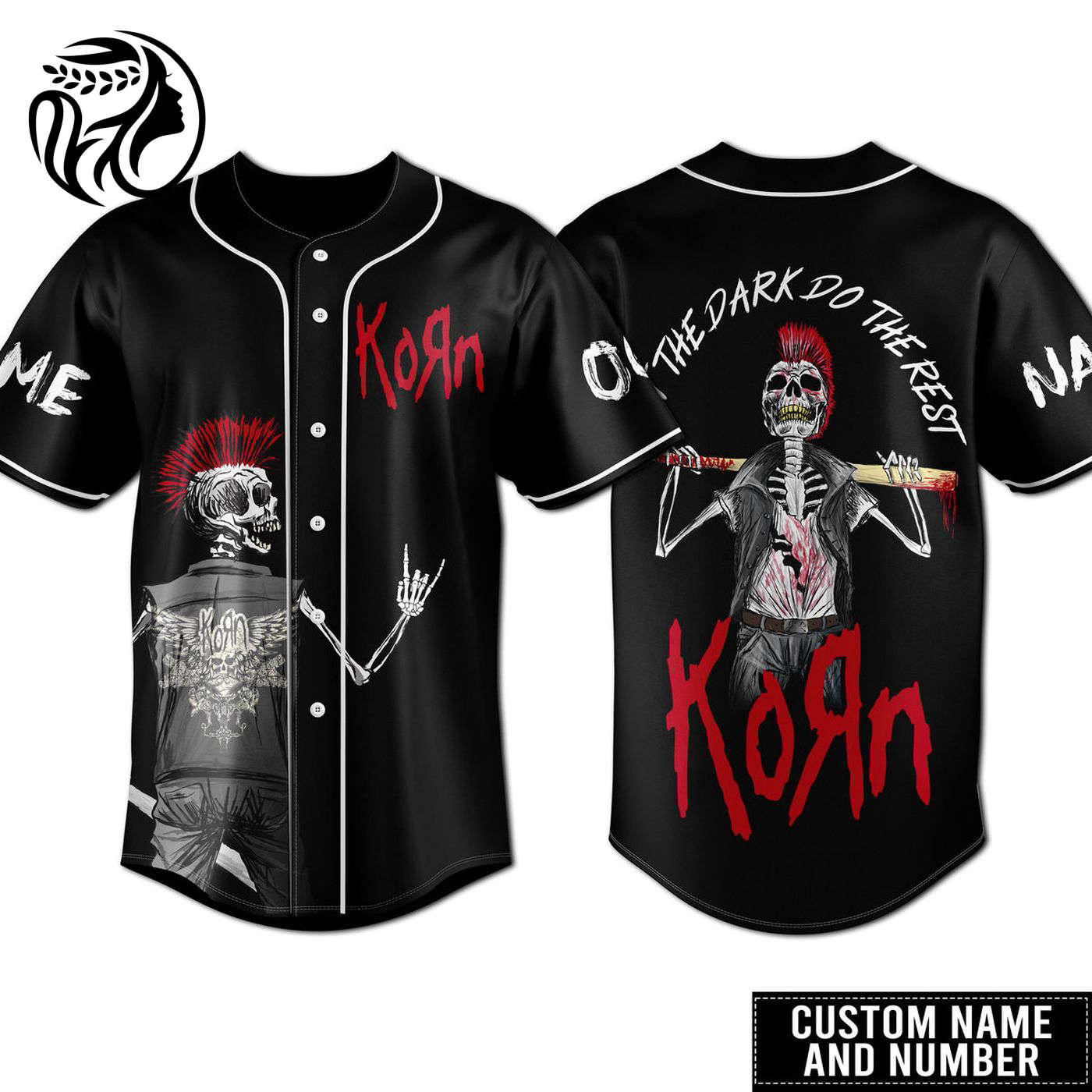 Korn Baseball Jersey For Men Women And Kids Gift