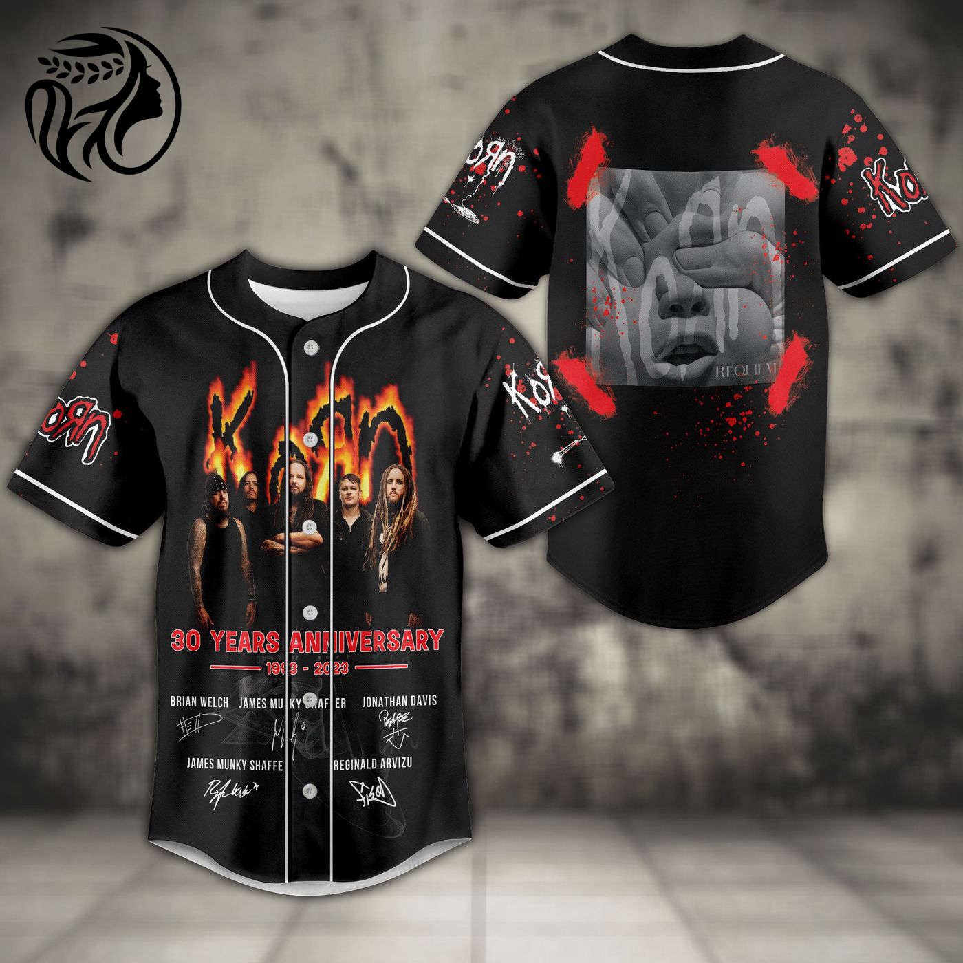 Korn Baseball Jersey For Men Women And Kids Gift