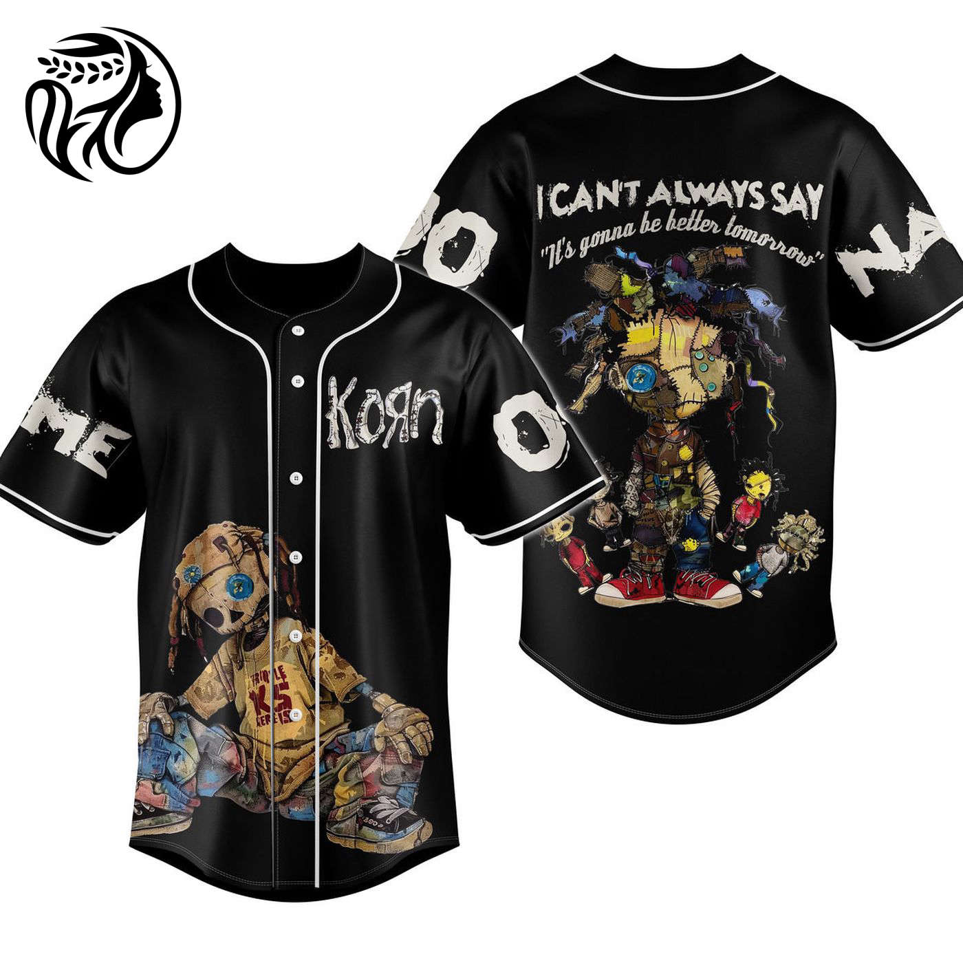 Korn Baseball Jersey For Men Women And Kids Gift