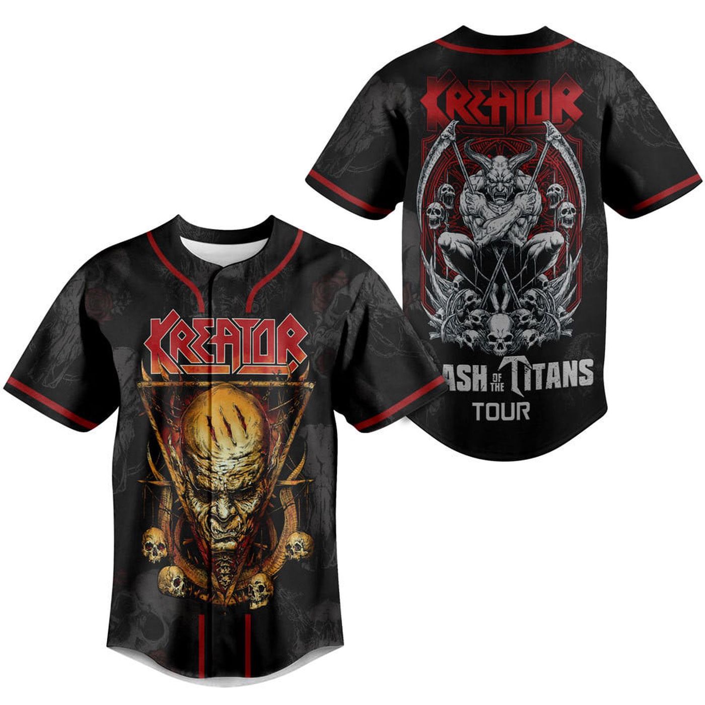 Kreator Baseball Jersey For Men Women And Kids Gift