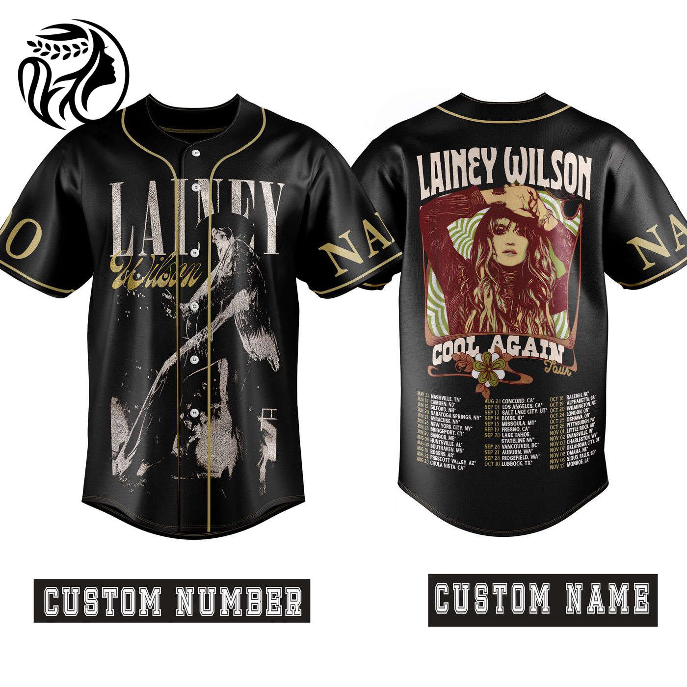 Lainey Wilson Baseball Jersey For Men Women And Kids Gift