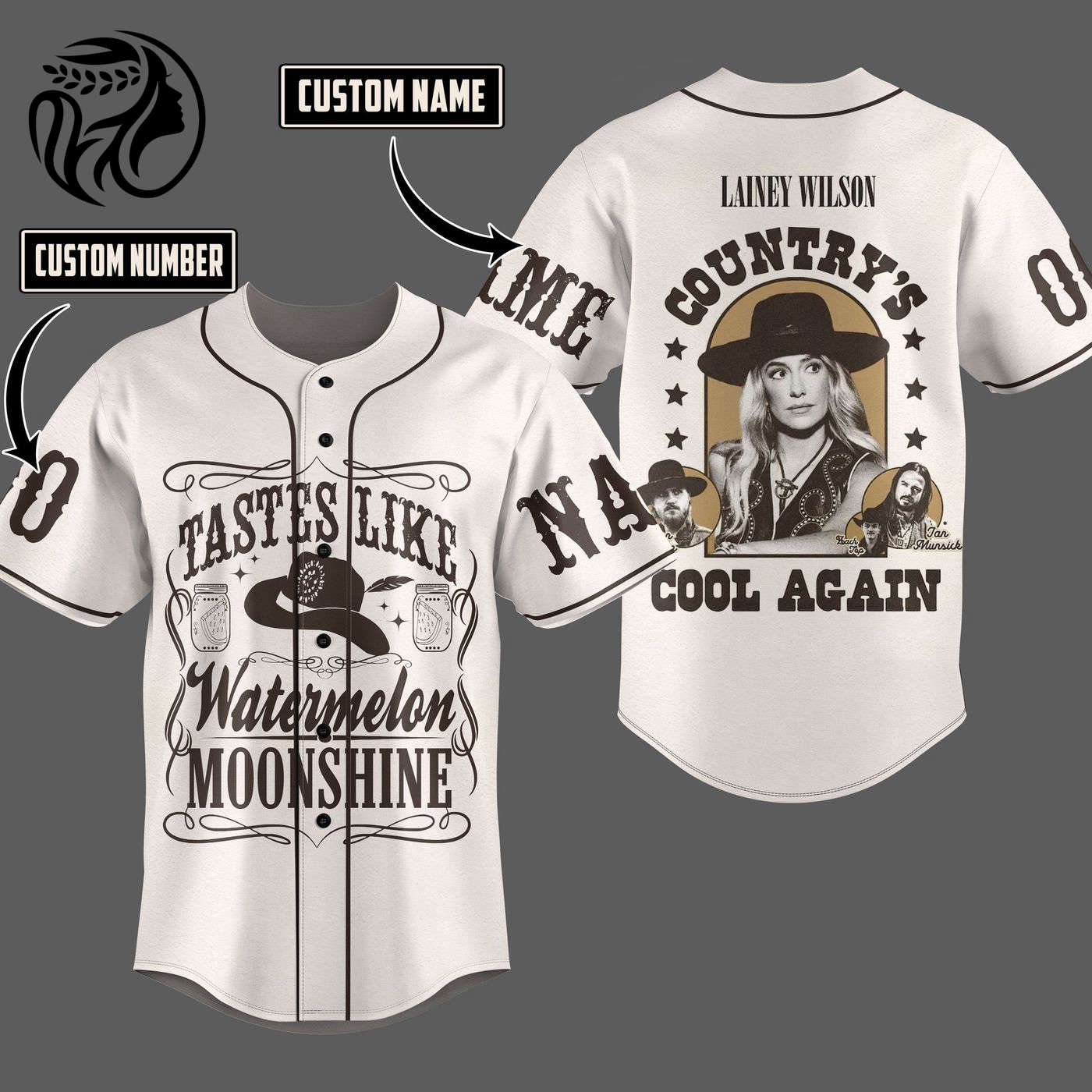 Lainey Wilson Baseball Jersey For Men Women And Kids Gift