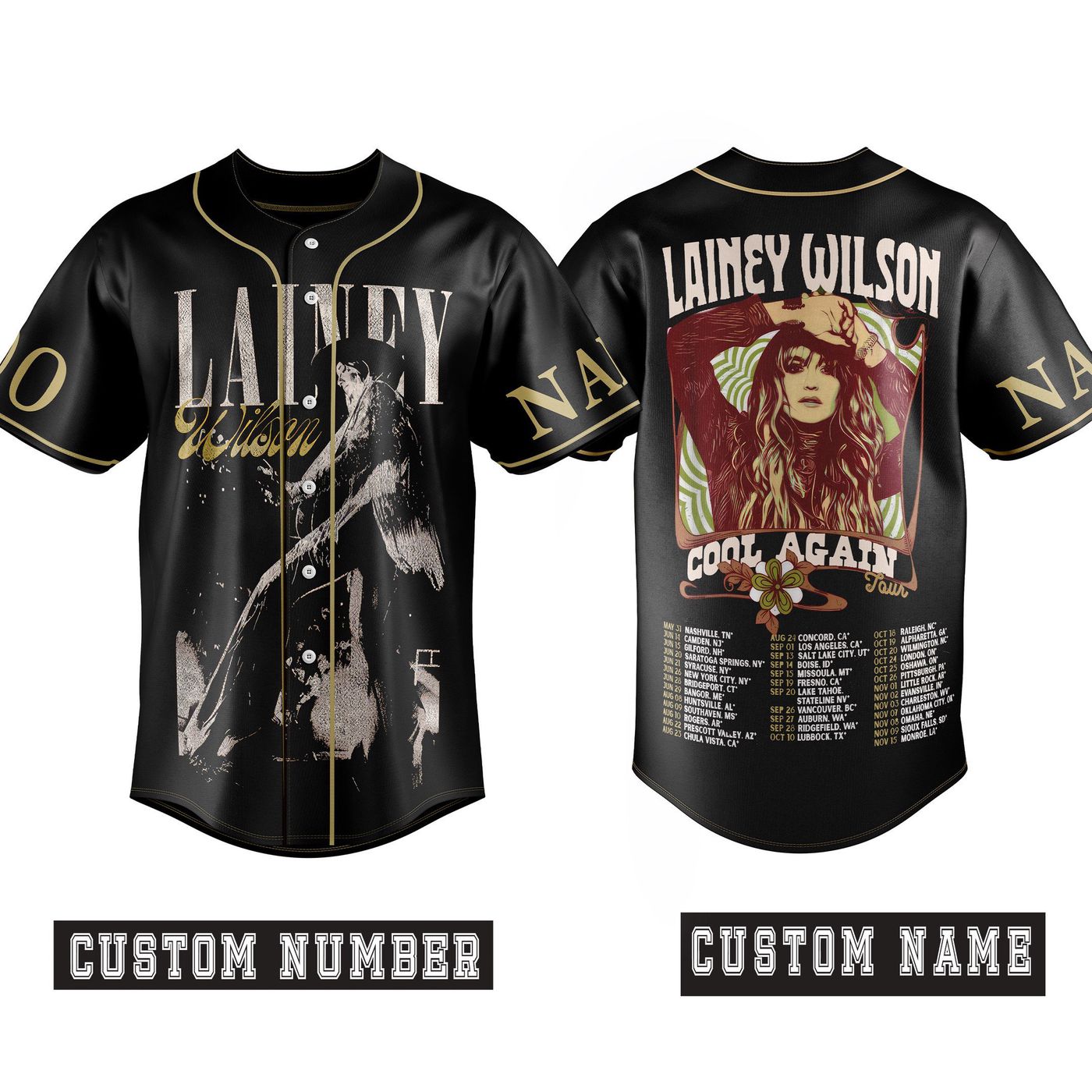 Lainey Wilson Baseball Jersey For Men Women And Kids Gift