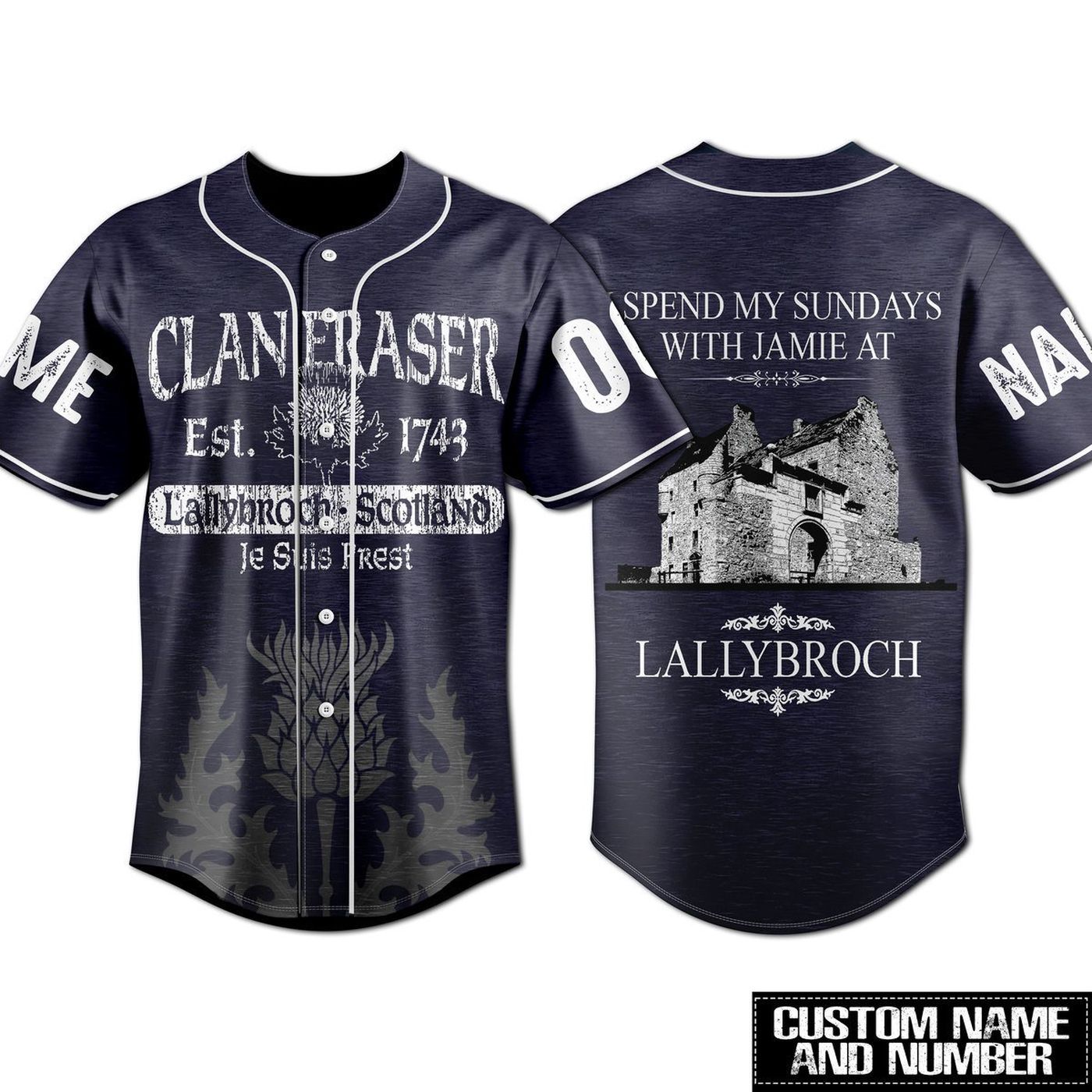 Lallybroch Baseball Jersey For Men Women And Kids Gift