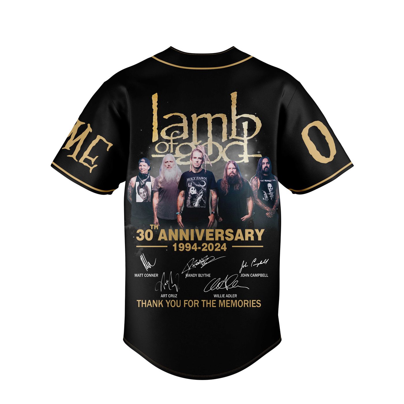 Lamb Of God Baseball Jersey For Men Women And Kids Gift