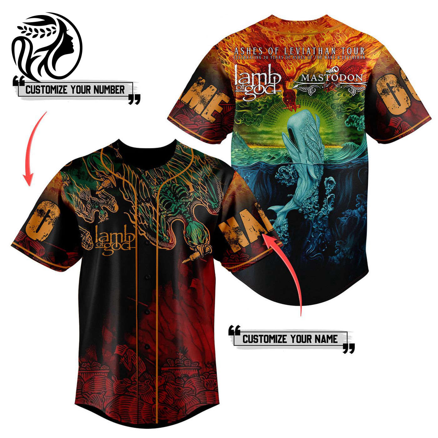 Lamb Of God Baseball Jersey For Men Women And Kids Gift