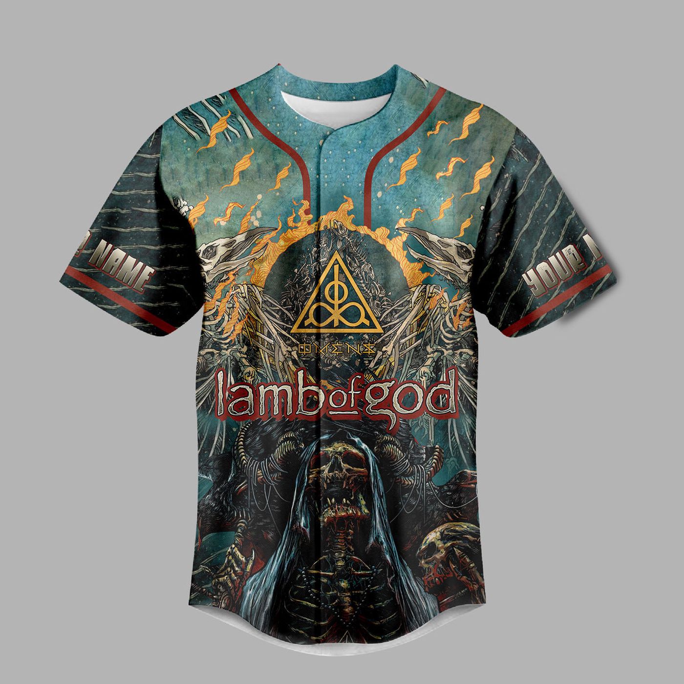 Lamb Of God Baseball Jersey For Men Women And Kids Gift