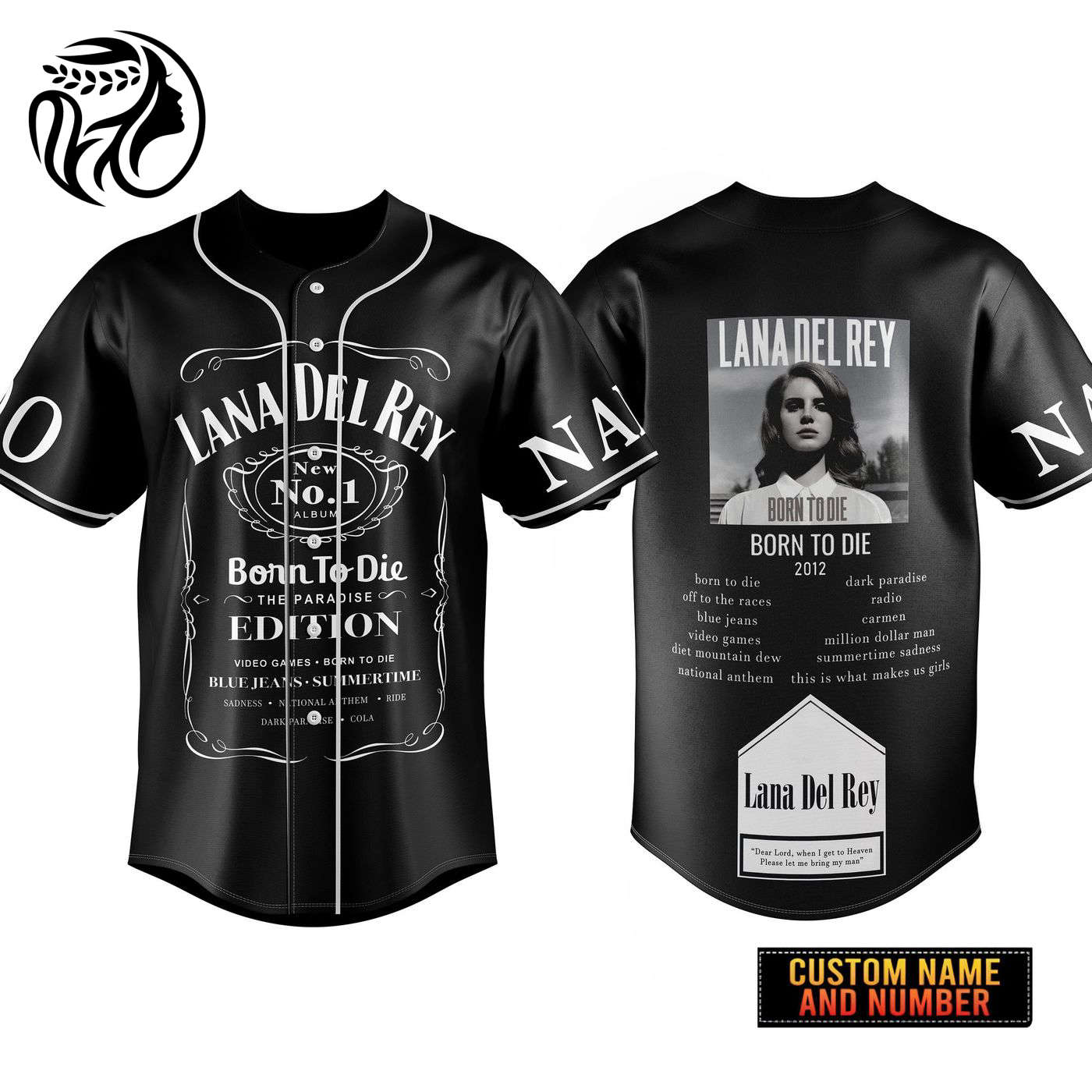 Lana Del Rey Baseball Jersey For Men Women And Kids Gift