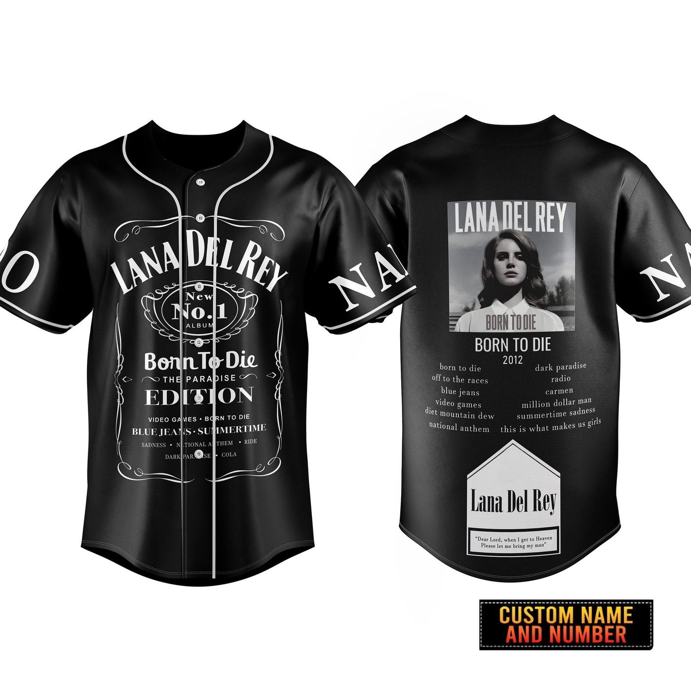Lana Del Rey Baseball Jersey For Men Women And Kids Gift