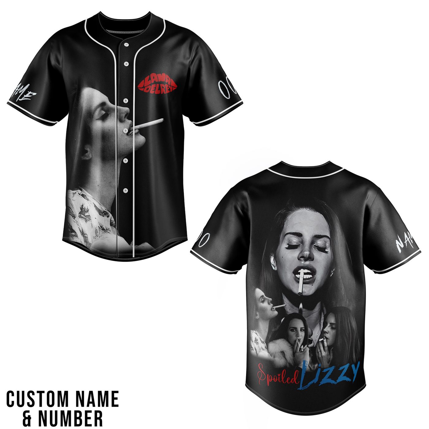 Lana Del Rey Baseball Jersey For Men Women And Kids Gift