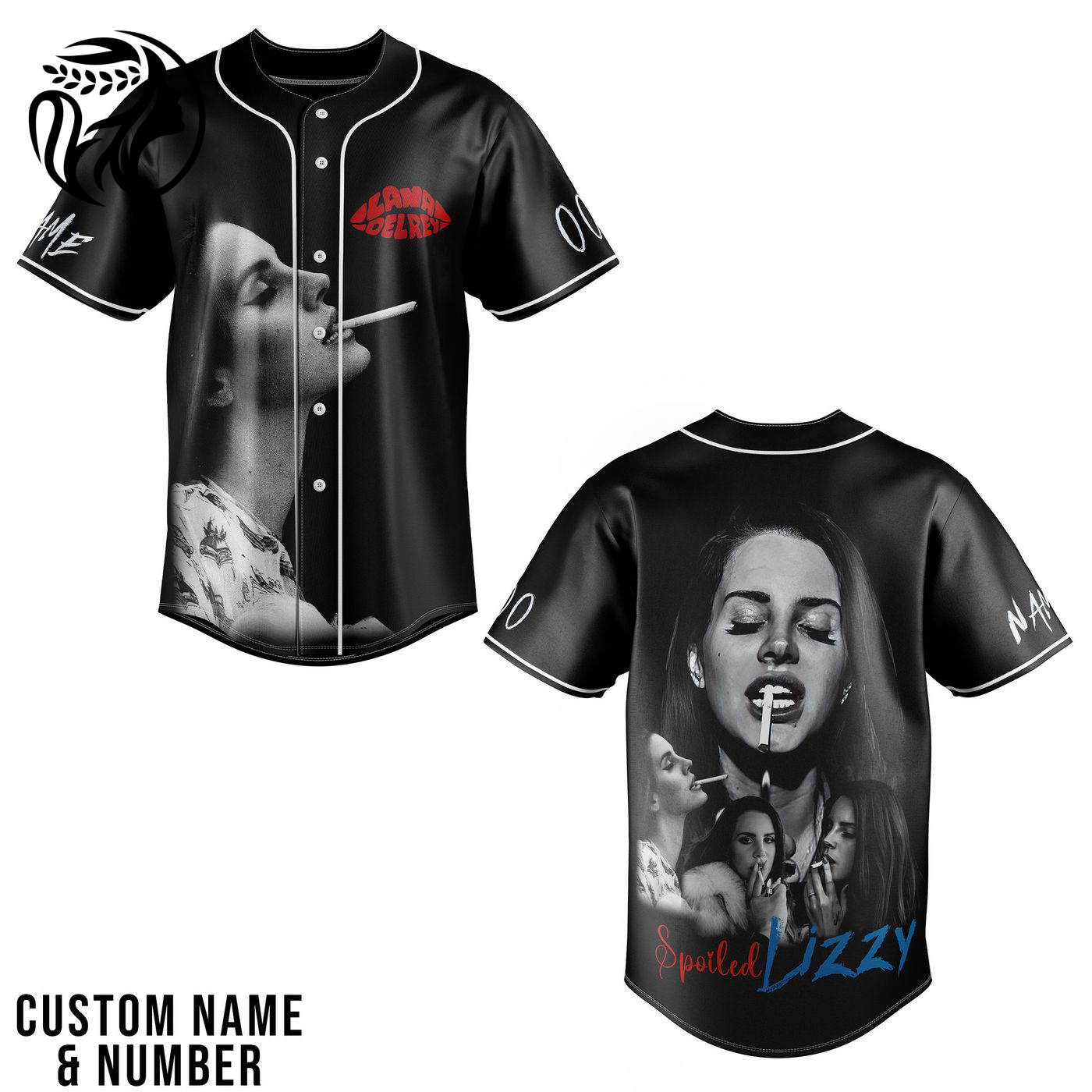 Lana Del Rey Baseball Jersey For Men Women And Kids Gift