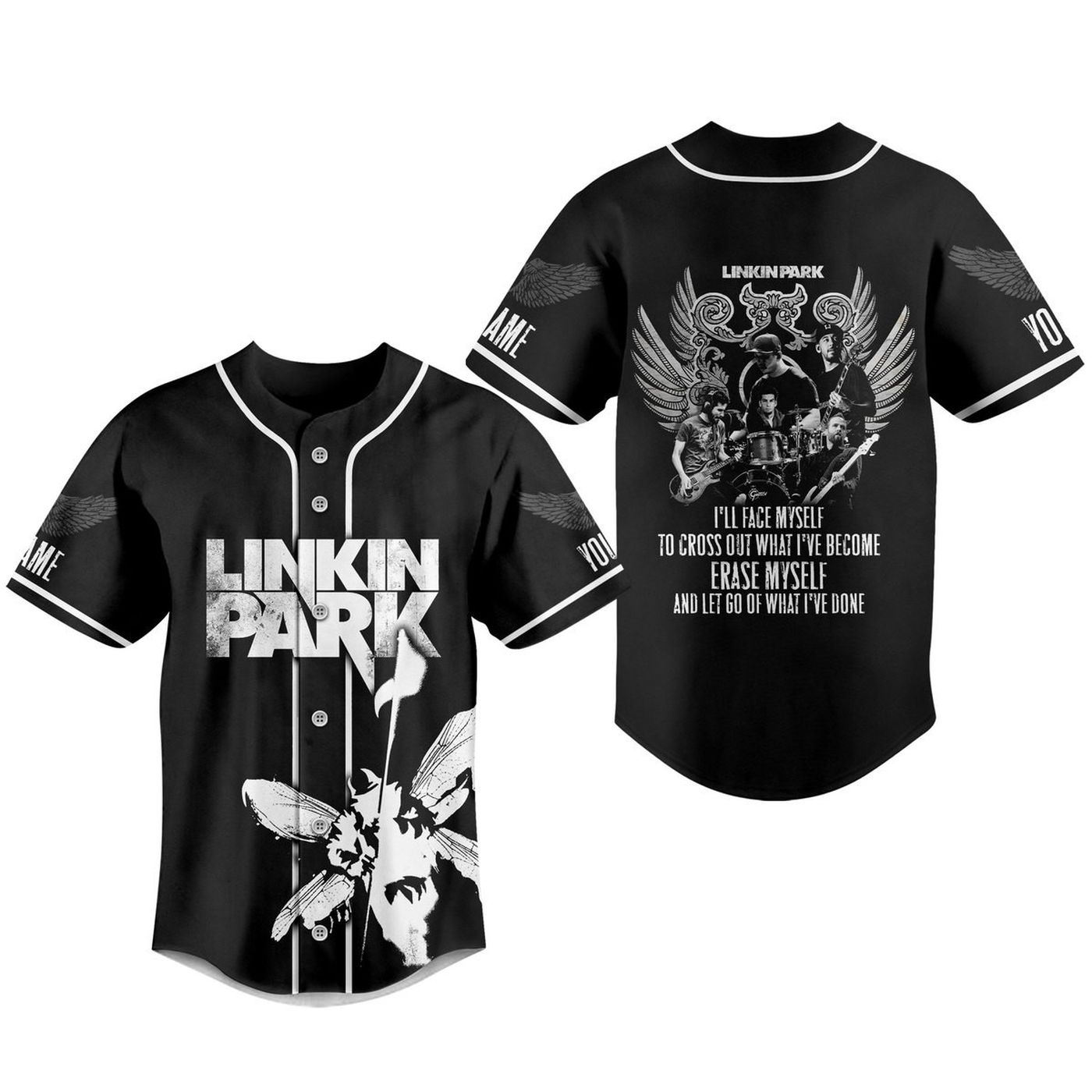 Linkin Park Baseball Jersey For Men Women And Kids Gift