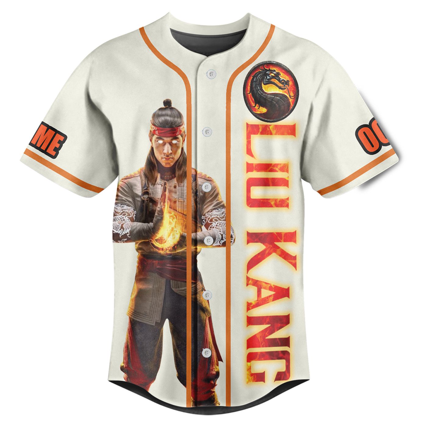 Liu Kang Baseball Jersey For Men Women And Kids Gift