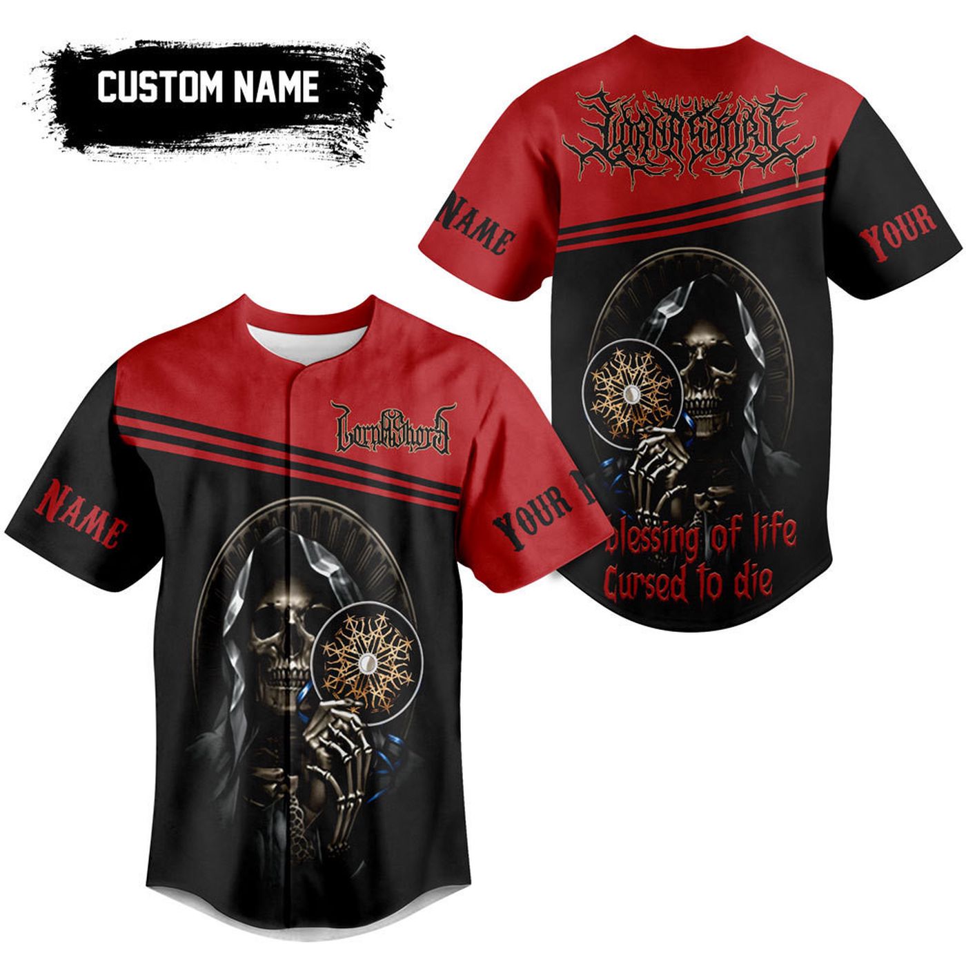 Lorna Shore Baseball Jersey For Men Women And Kids Gift
