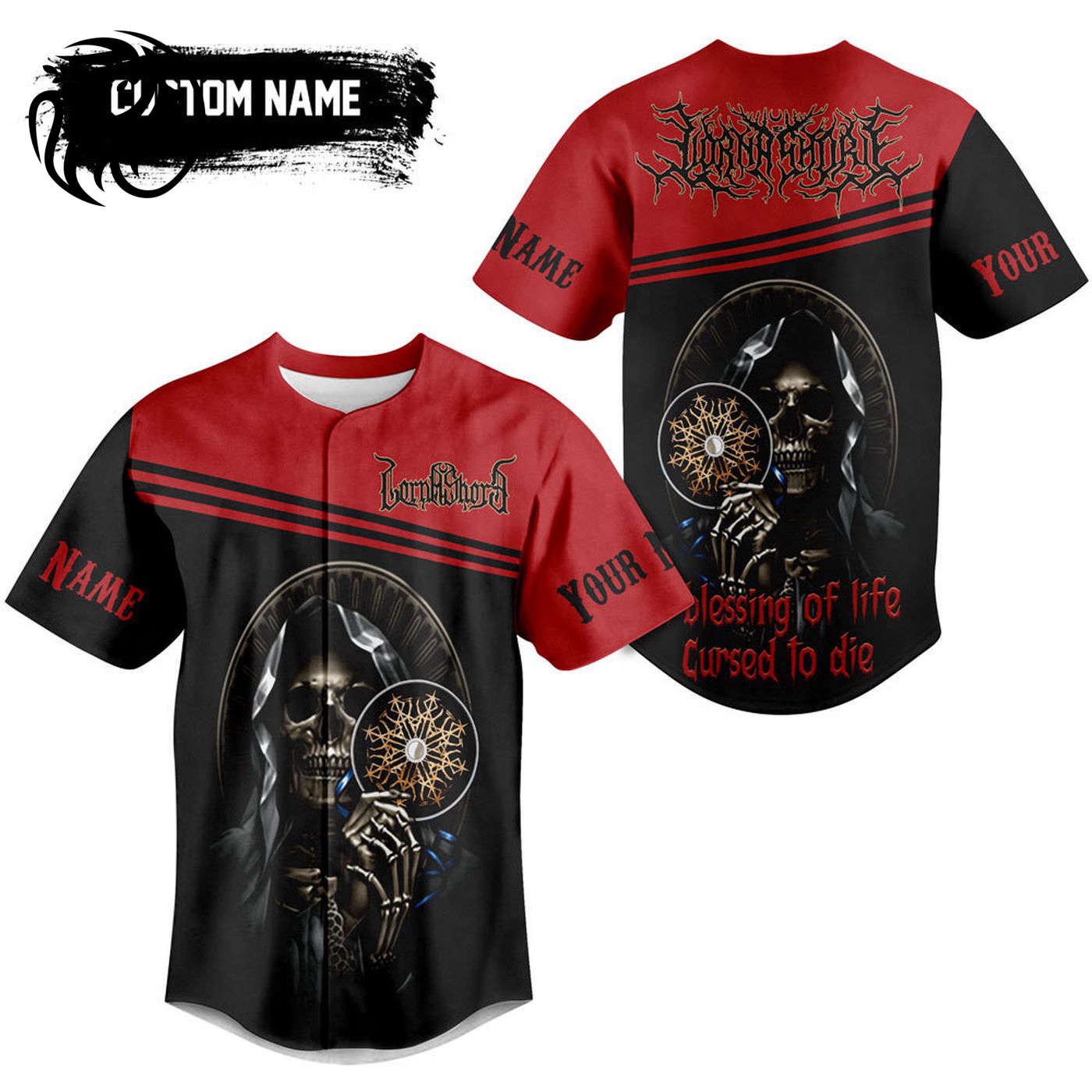 Lorna Shore Baseball Jersey For Men Women And Kids Gift