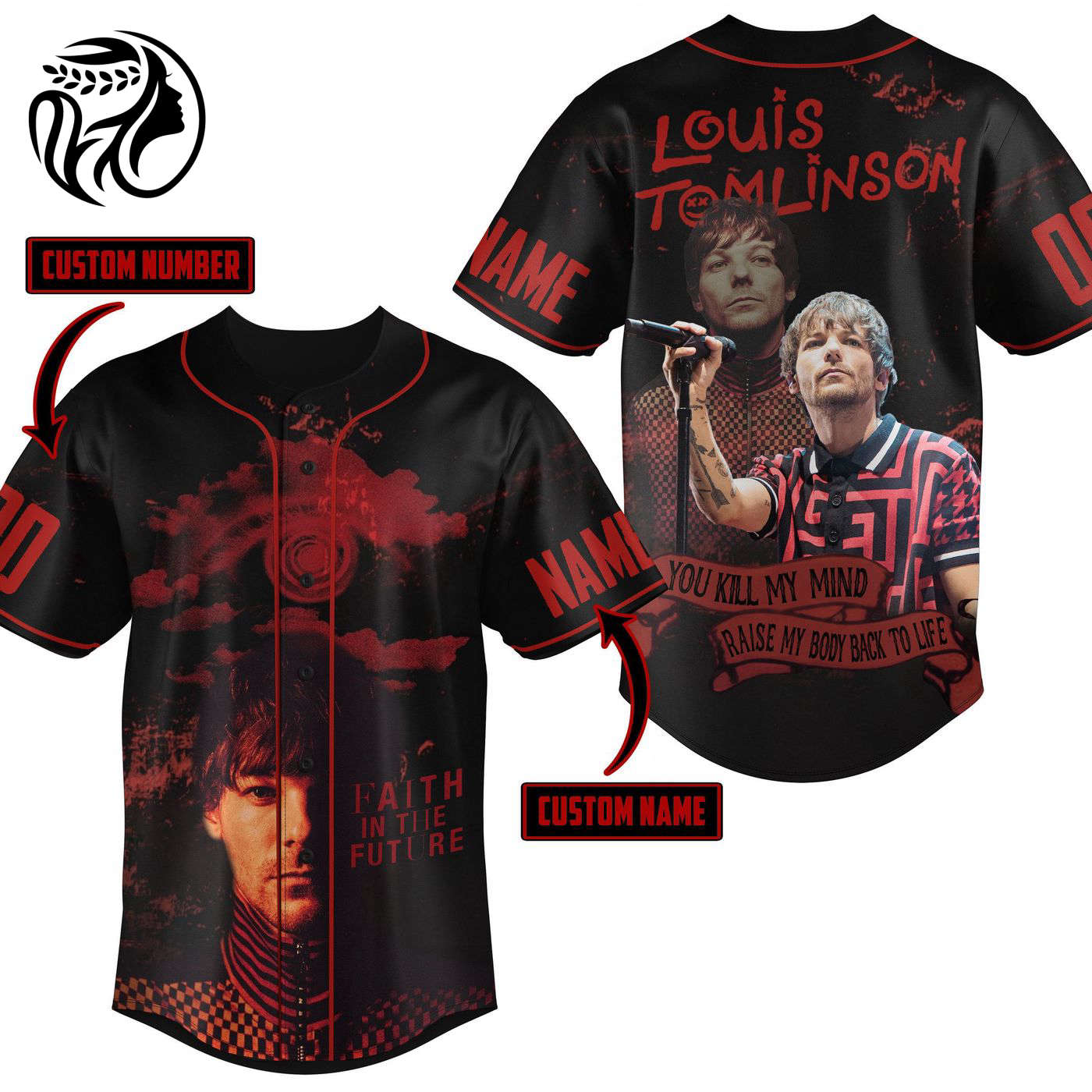Louis Tomlinson Baseball Jersey For Men Women And Kids Gift