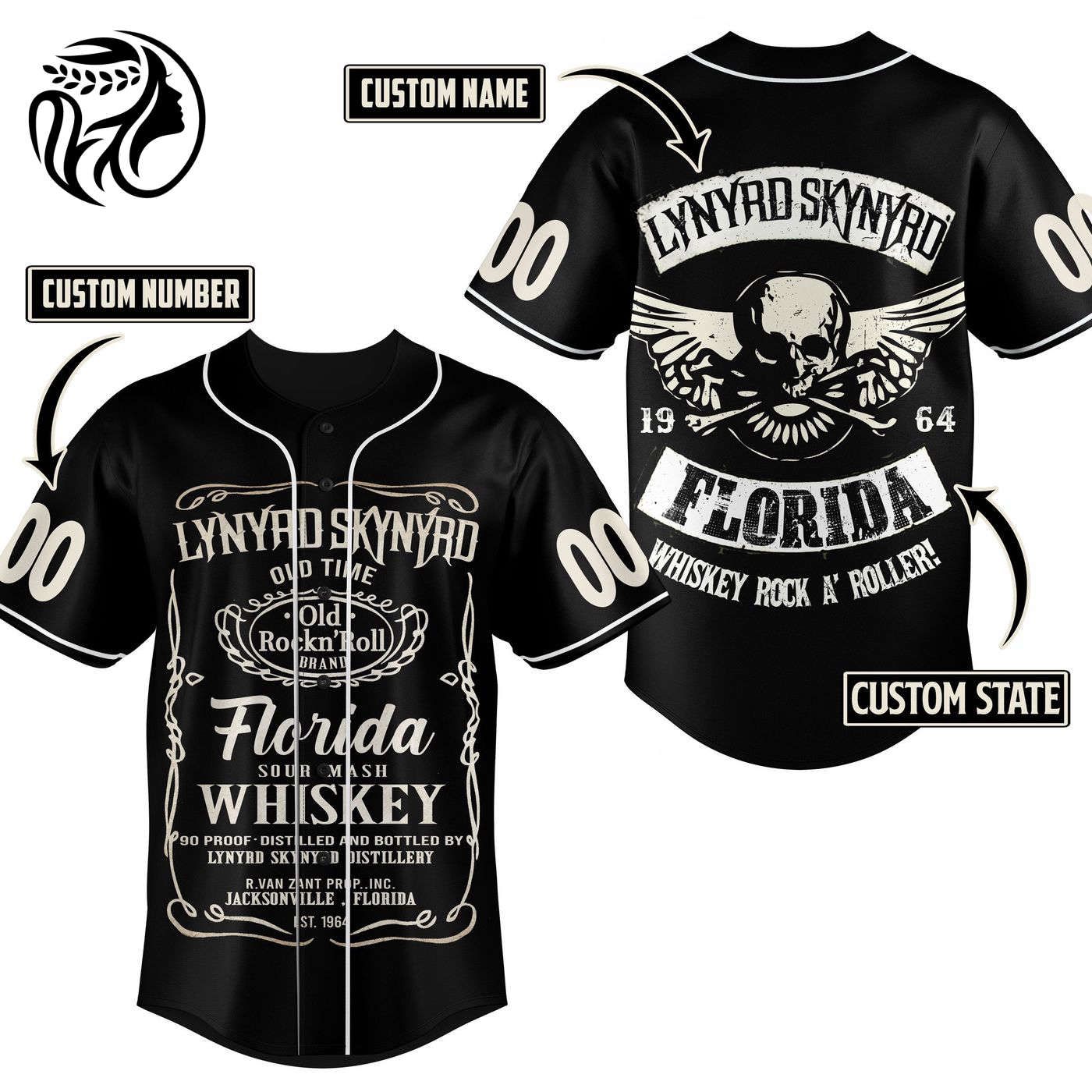 Lynyrd Skynyrd Baseball Jersey For Men Women And Kids Gift