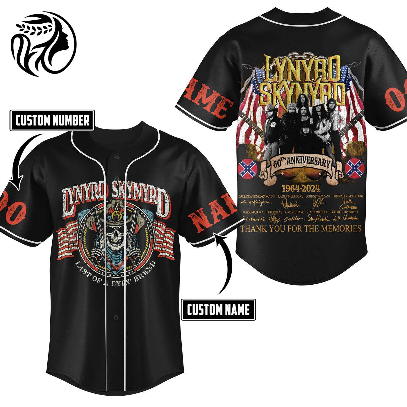 Lynyrd Skynyrd Baseball Jersey For Men Women And Kids Gift