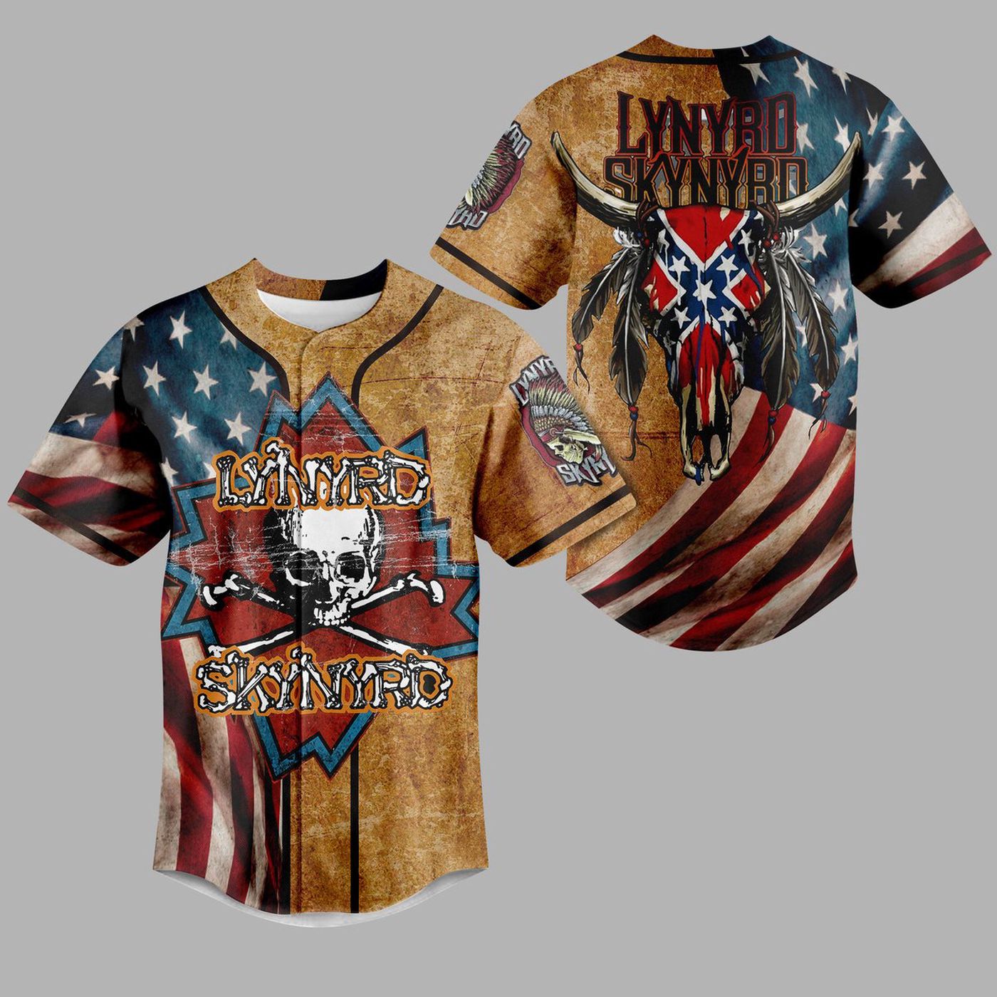 Lynyrd Skynyrd Baseball Jersey For Men Women And Kids Gift