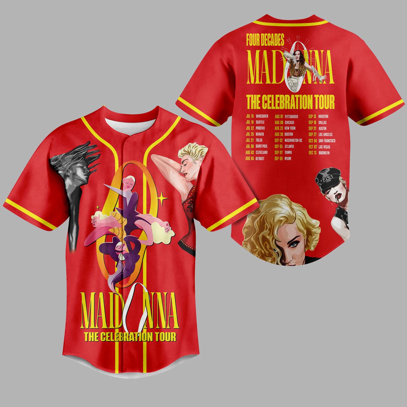 Madonna Baseball Jersey For Men Women And Kids Gift