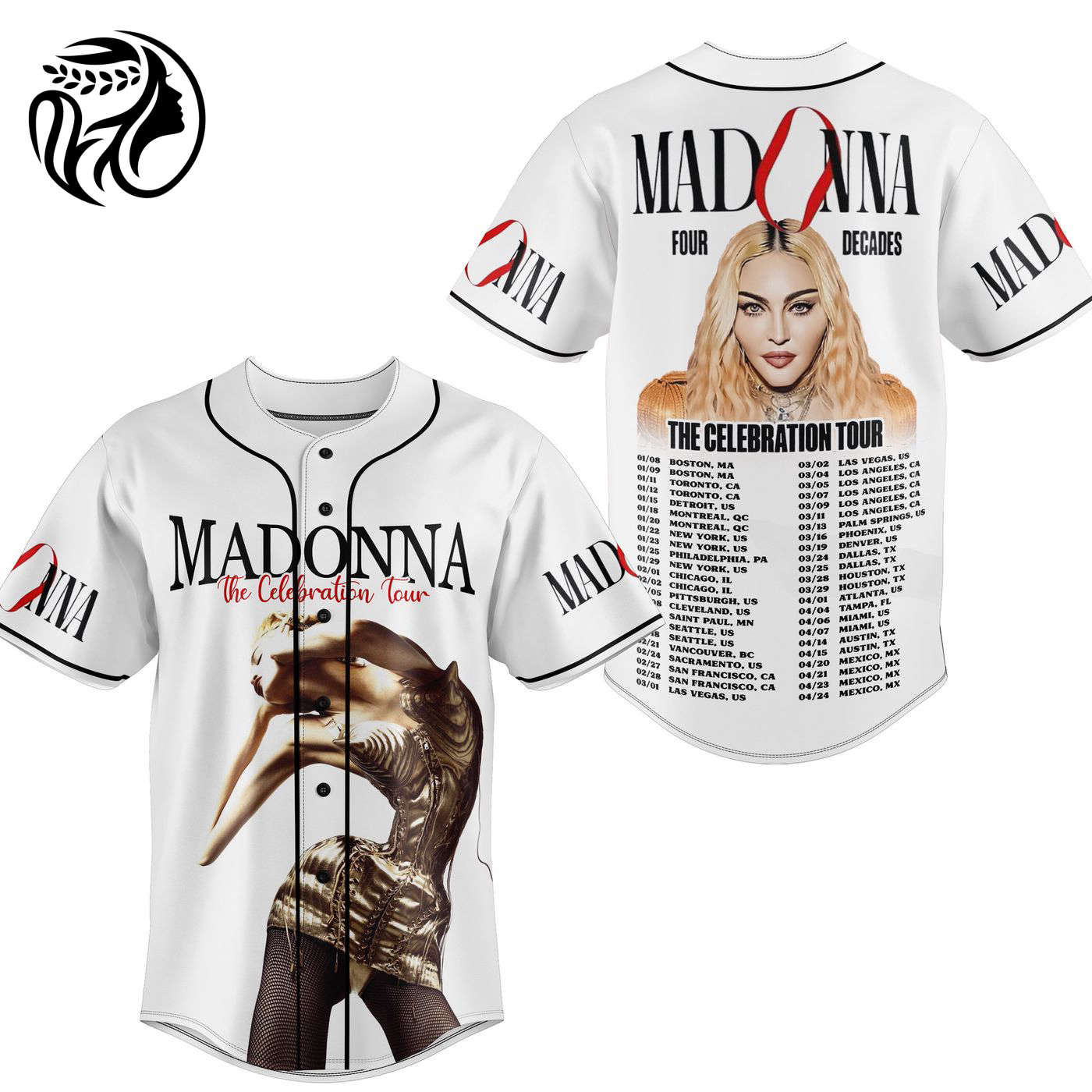Madonna Baseball Jersey For Men Women And Kids Gift